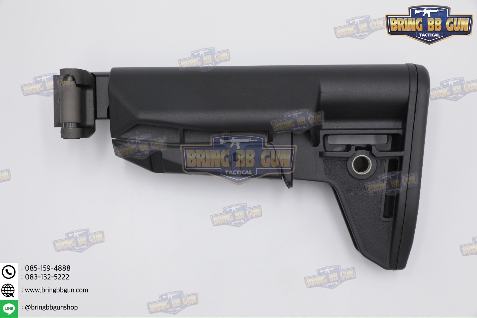 แกนพานท้ายพับได้ทรง JMAC สำหรับ Sig Sauer MPX/MCX รุ่น JMAC ST-6 Skeletonized Tube (Folding Adapter) (1913 Adapter) (JMAC) (MCX) (MPX) (1913)