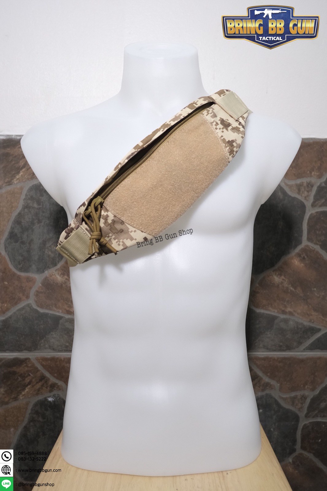 กระเป๋าสะพายข้าง-คาดอก-คาดเอว รุ่น Mini (คาดเอวจักรยาน)