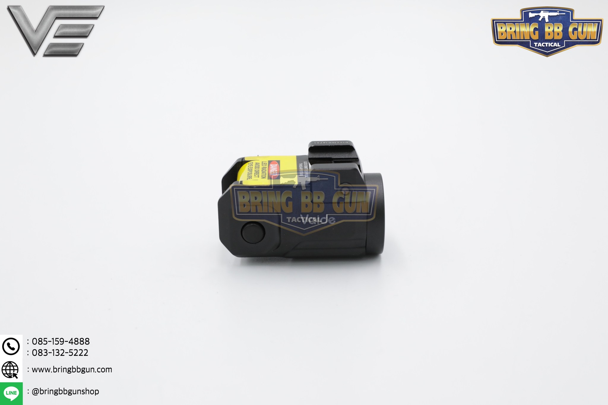 ไฟฉายติดปืน (Sub-Compact) ยี่ห้อ Vector Optics รุ่น Vaide Scrapper (Vaide Scrapper Sub-Compact Pistol Flashlight)