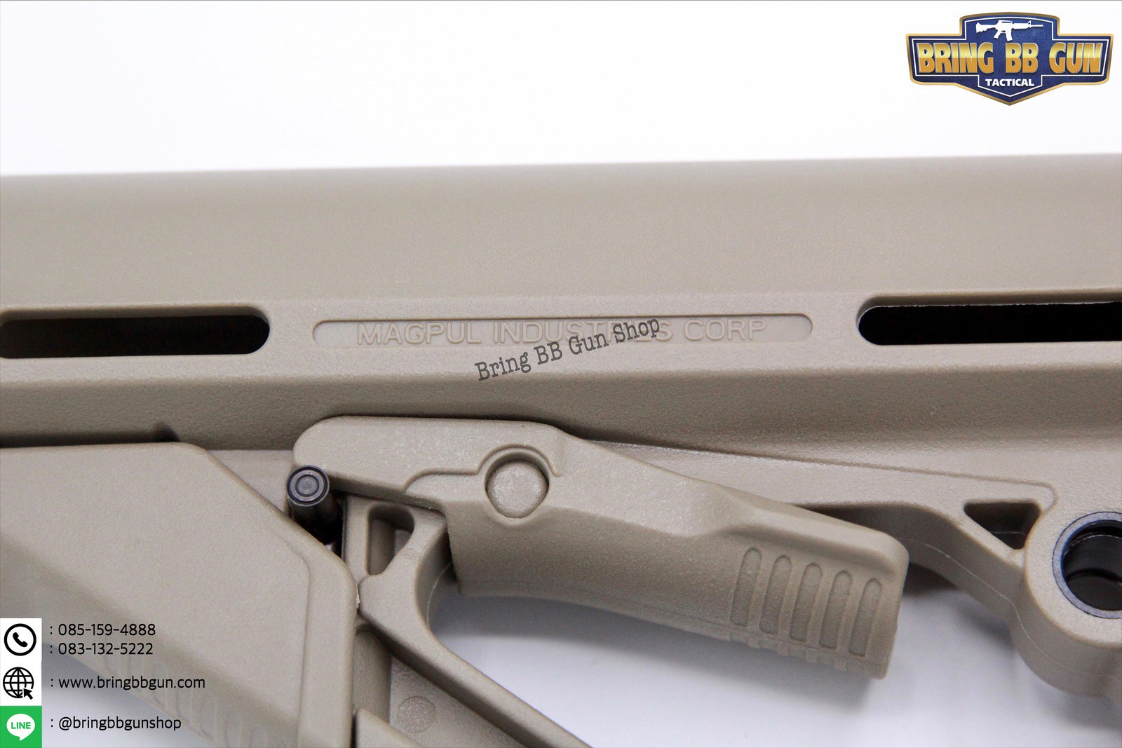 พานท้าย ทรง Magpul CTR รุ่นยางหนา