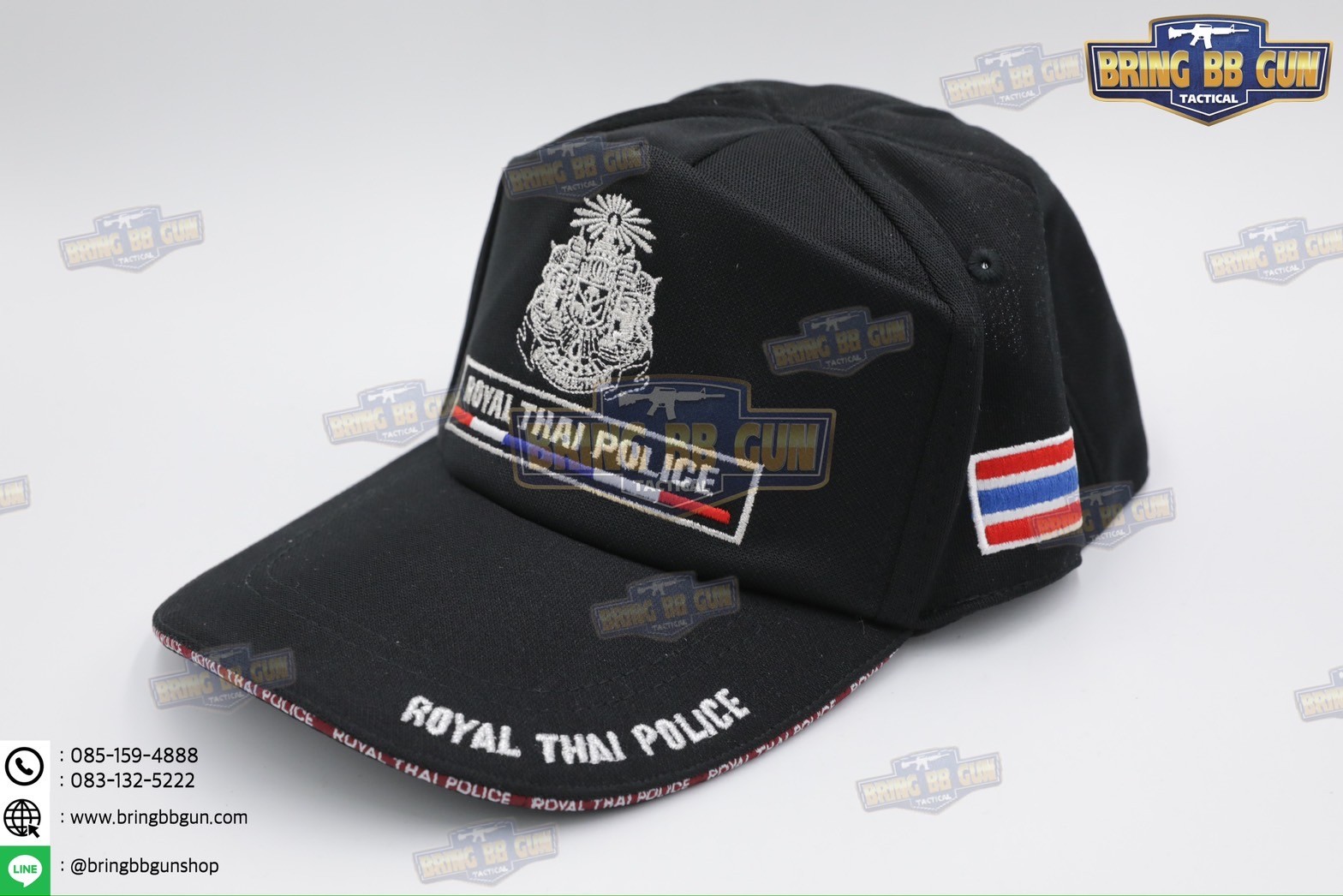 หมวกแก๊ปปักลายหน่วยงานต่าง เกรดพรีเมี่ยม (Version 1) Cap