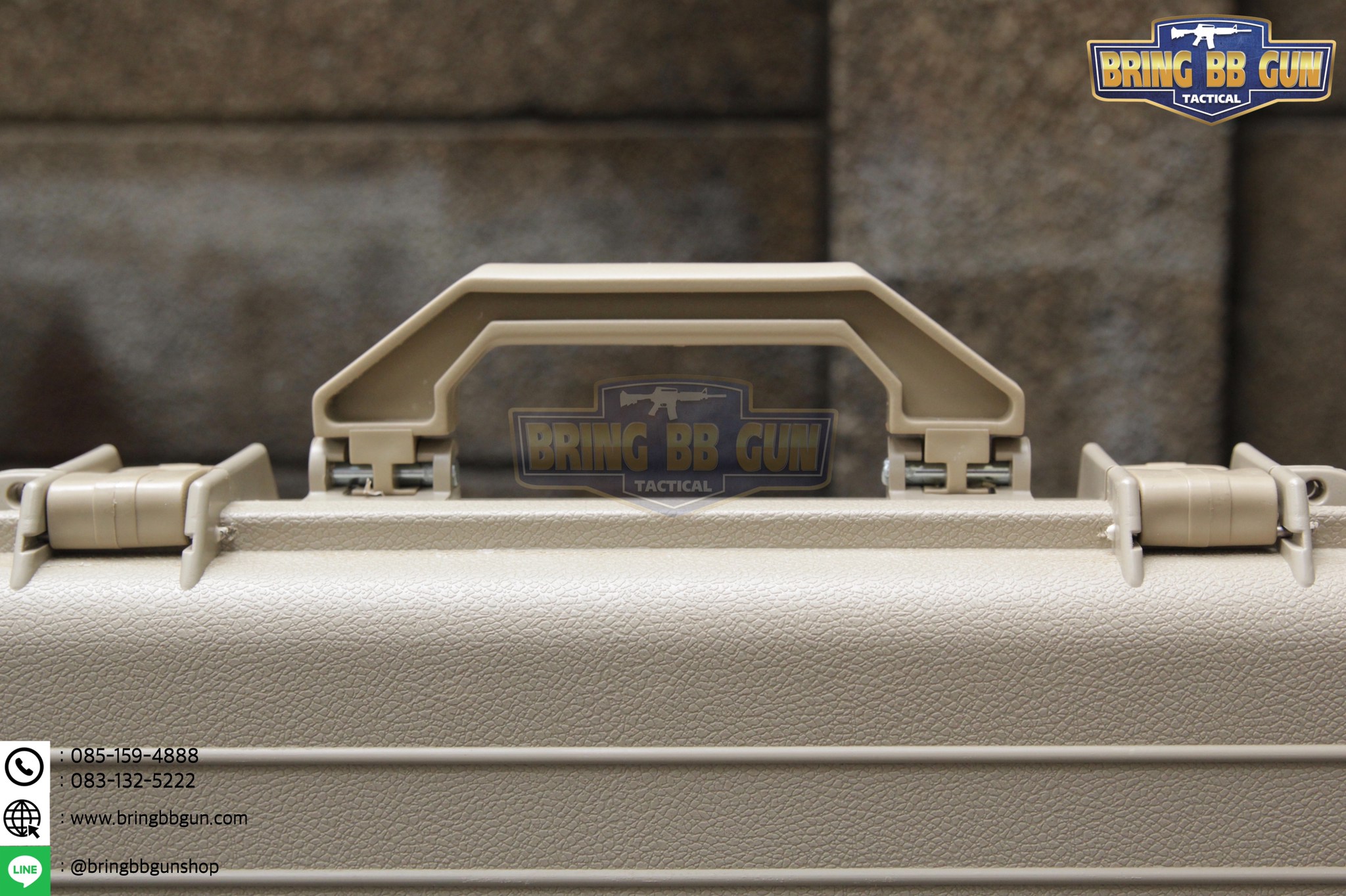 กล่องปืนยี่ห้อ Solid Case (Hard case) ขนาดภายนอก : 85*32*14 cm. ขนาดภายใน : 82*28.5*14 cm.