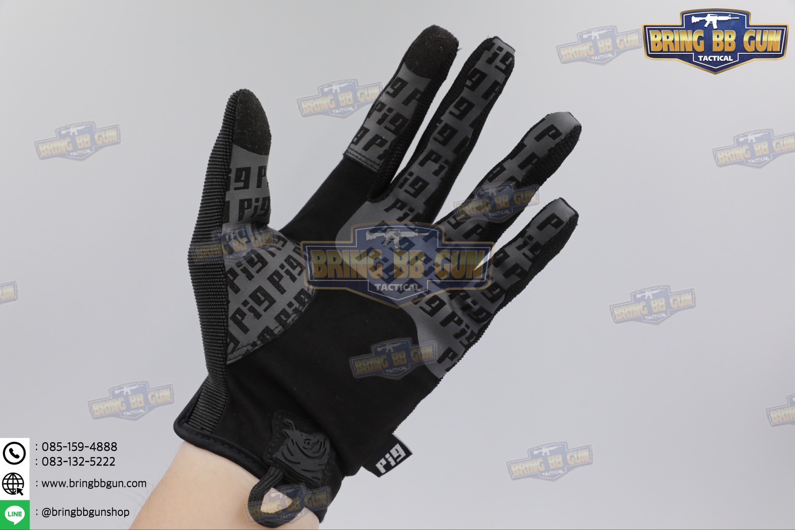 ถุงมือเต็มนิ้ว ทรง Delta (Tactical Glove) (ถุงมือหมูป่า) (Full Dexterity Tactical Glove) (Utility Model) (FDT)