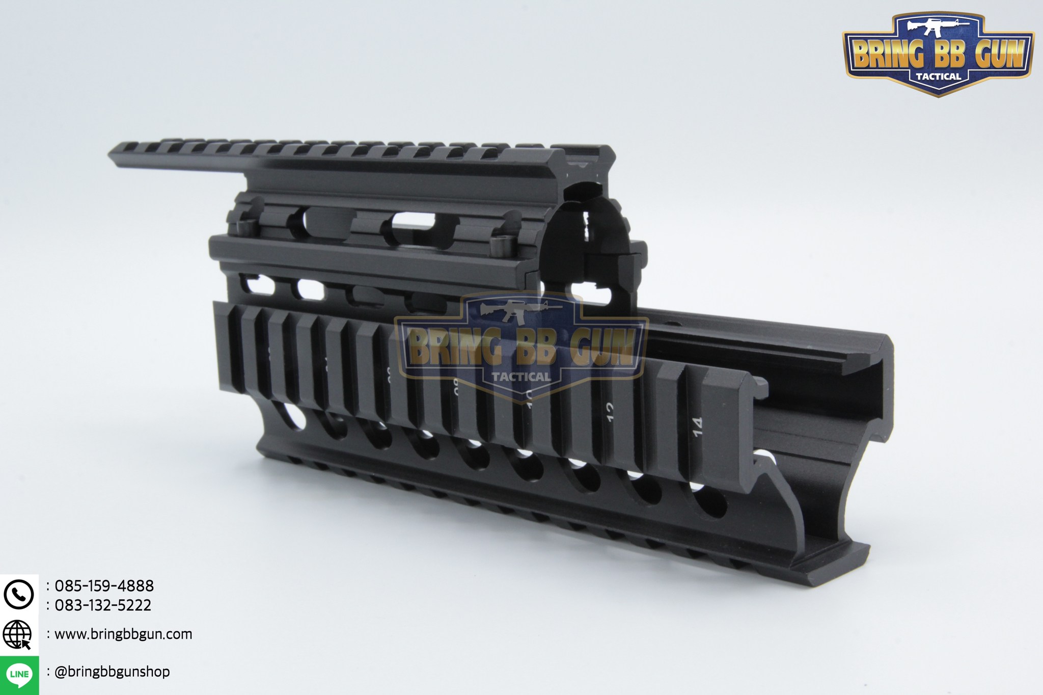 ชุดหน้าRISQuad สำหรับ AK47/AK74 (AK Handguard RIS Quad Rail System)