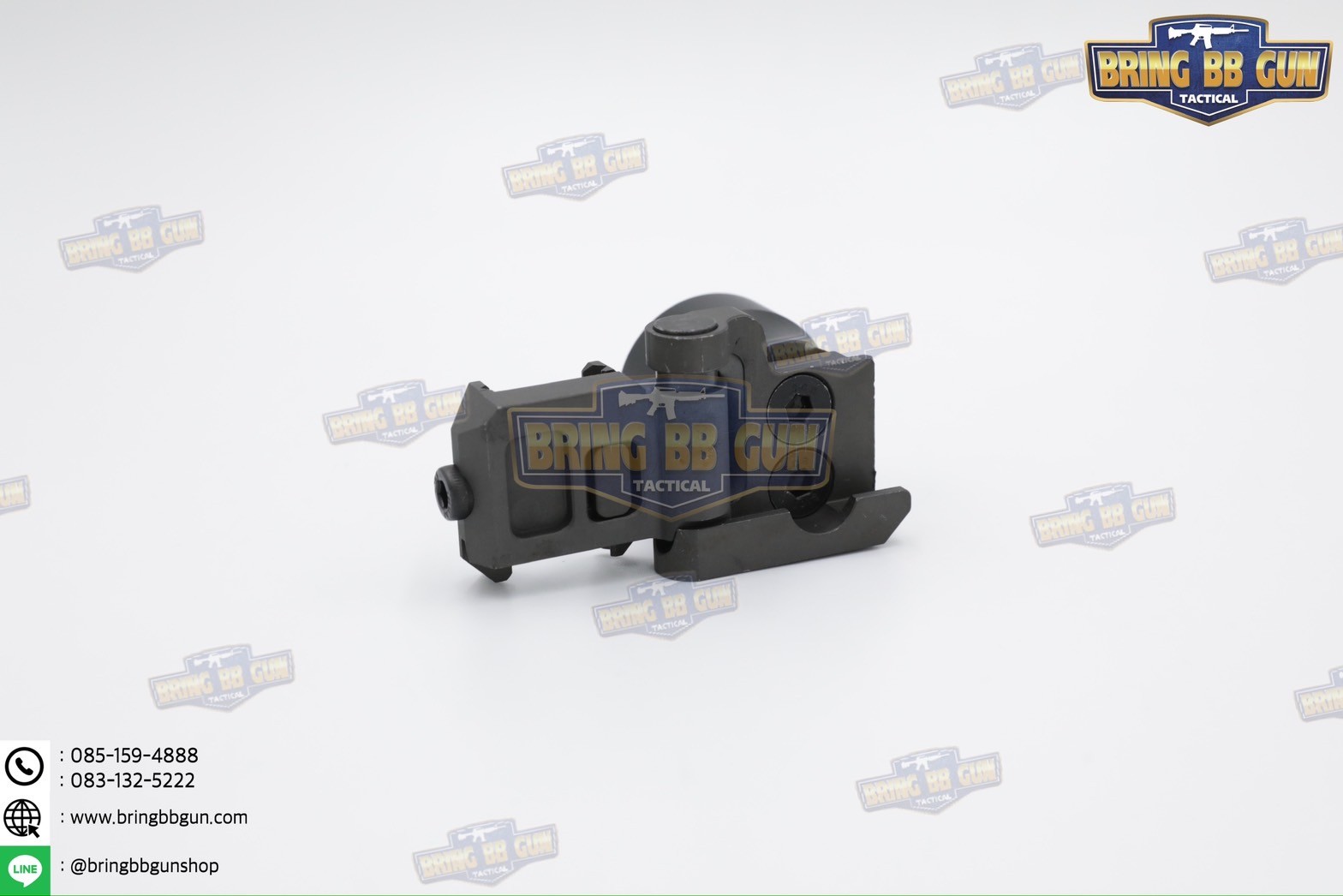 Adapterแบบพับได้แปลงท้ายระบบ1913ให้ใช้แกนพานท้ายทรงAR สำหรับ Sig Sauer MPX/MCX (1913 Interface Folding Knuckle) (Folding Stock Adapter for M1913 Rail) (Stock Adapter) (1913 Adapter) (Sig Sauer) (MCX) (MPX) (1913)