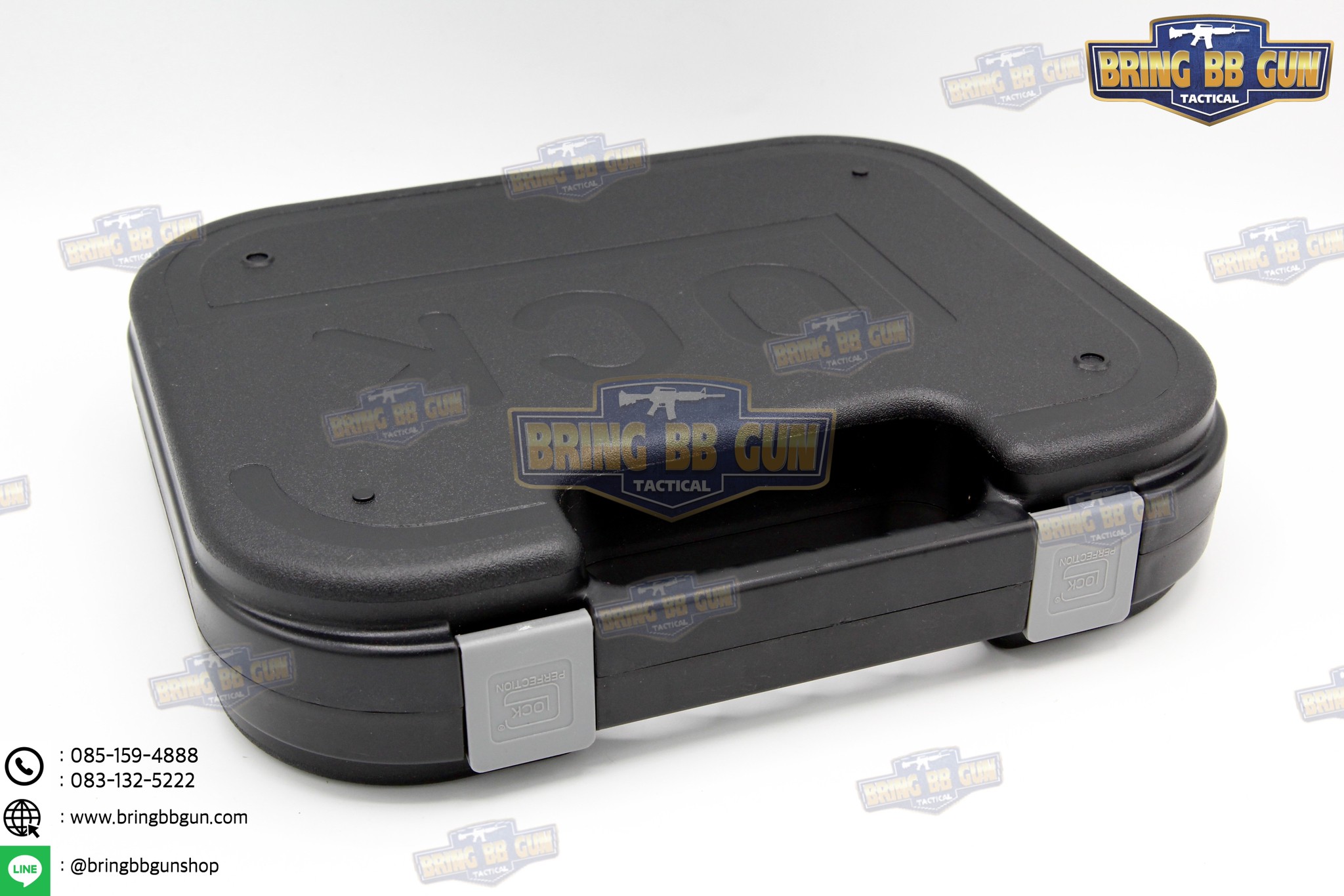 กล่องปืนสั้น Glock (กล่องปืนสั้น B11) (เคสกันกระแทรก) (Lockable Pistol Case)