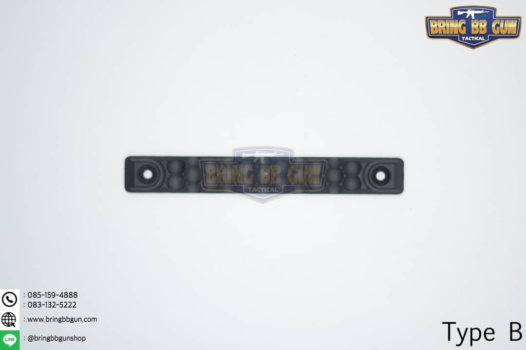 M-Lok Cover แบบพลาสติก (ใช้ได้กับชุดหน้าระบบราง M-Lok เท่านั้น)