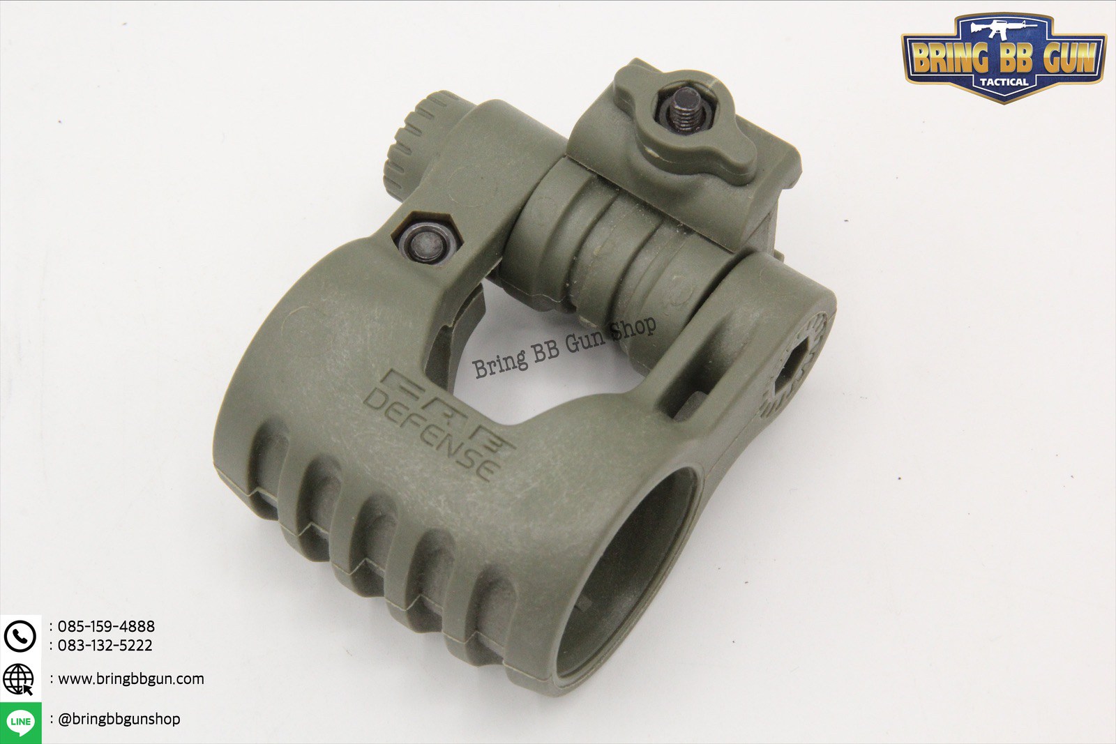 ขาจับไฟฉายติดราง ยี่ห้อ FAB วัสดุ : Nylon