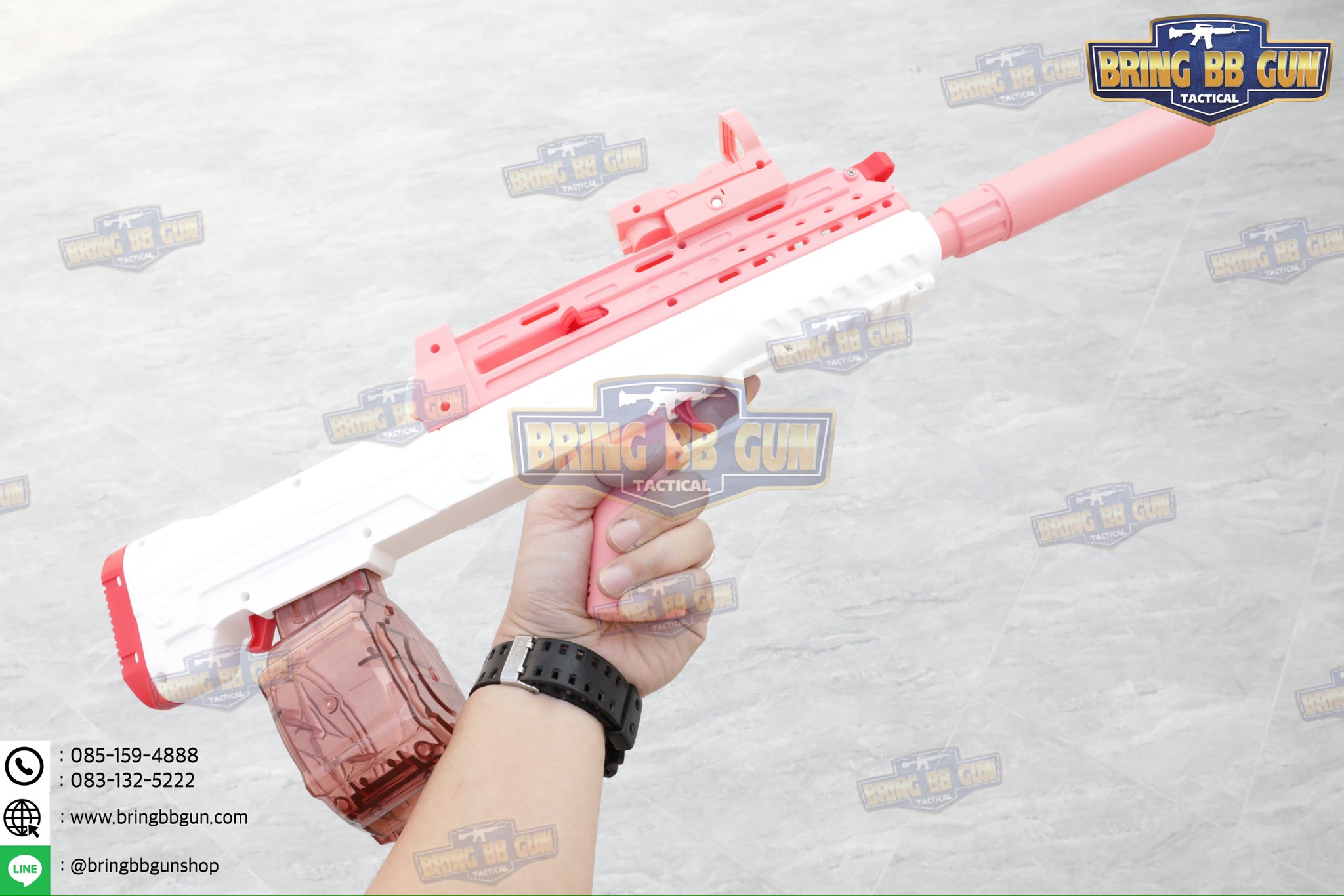 ปืนฉีดน้ำไฟฟ้า รุ่น QBZ (Type 95) (ปืนฉีดน้ำของเล่น) (ปืนฉีดน้ำอัตโนมัติ) (ยิงได้ต่อเนื่อง)