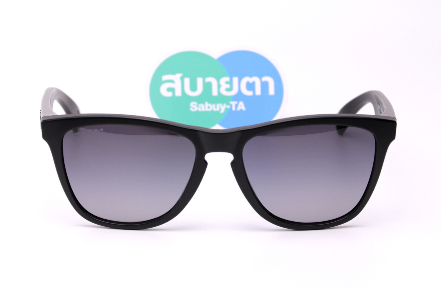 Oakley Frogskins Matte Black/Prizm Grey Gradient SKU#OO9245-D0 (ASIA FIT)