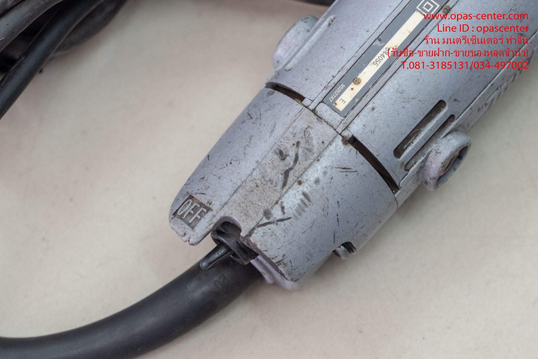 เครื่องเจียร์ หินเจียร 4 นิ้ว 9500NB MAKITA 570 วัตต์ Made in Japan ของแท้ มือสอง สภาพดี