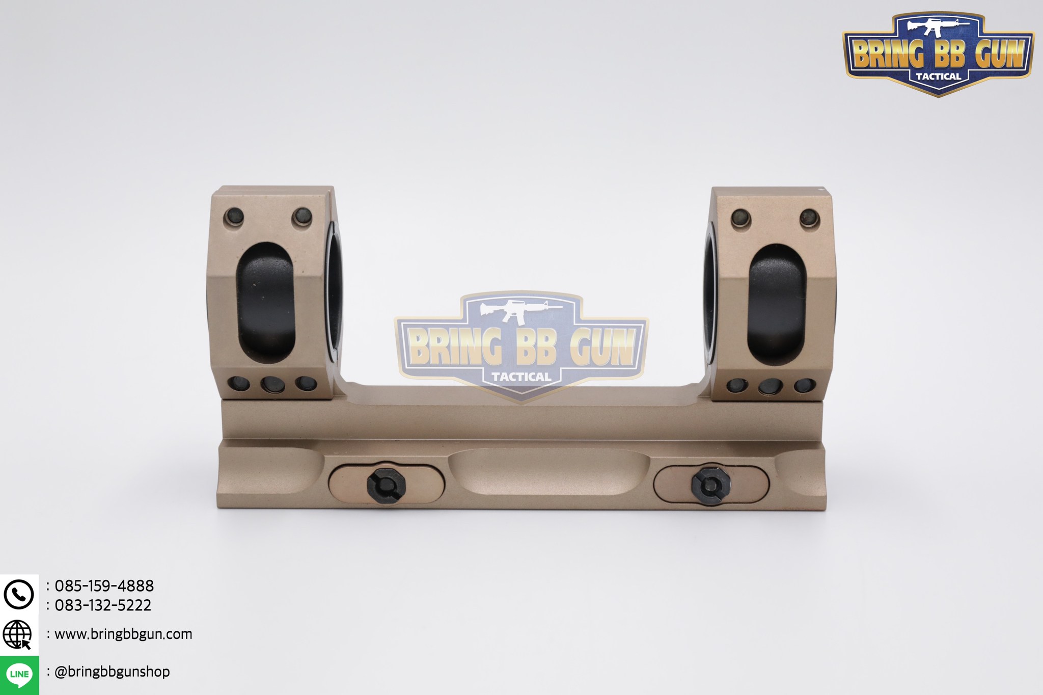 ขาจับกล้องคู่แบบปลดไว (ไซค์เล็ก) Scope AR Recon QD Mount ขาจับกล้องขนาดวง 25 และ 30mm. รุ่นปลดไว จับราง 20 mm.