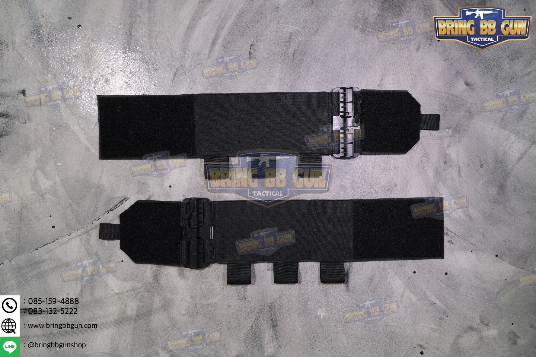 ชุดเซ็ตปลดเสื้อเกราะไว (ชุดสายโอบ-ปลดไว แบบยางยืด) (QD Elastic Cummerbund)