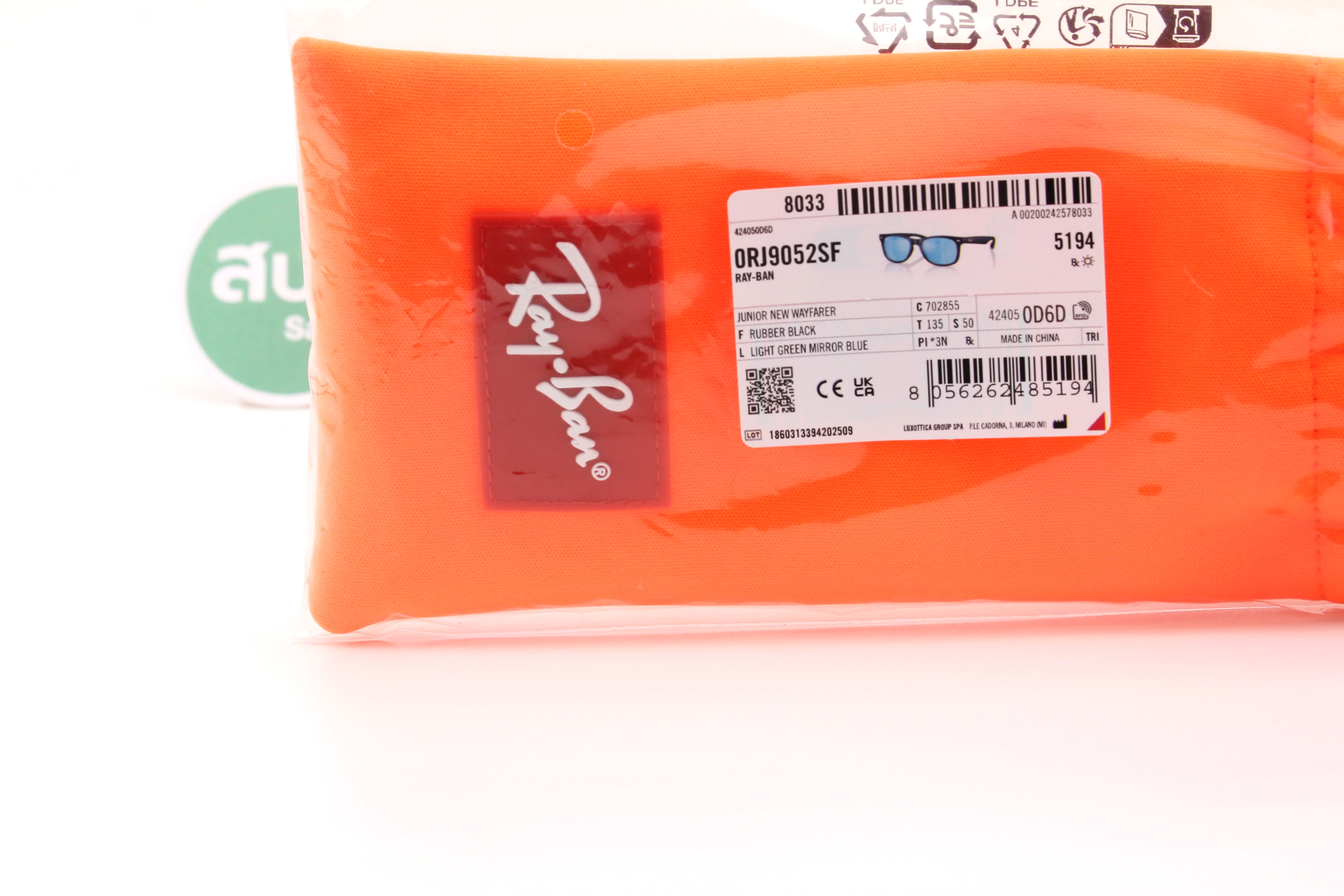 RAYBAN JUNIOR NEW WAYFARER RJ9052SF 702855