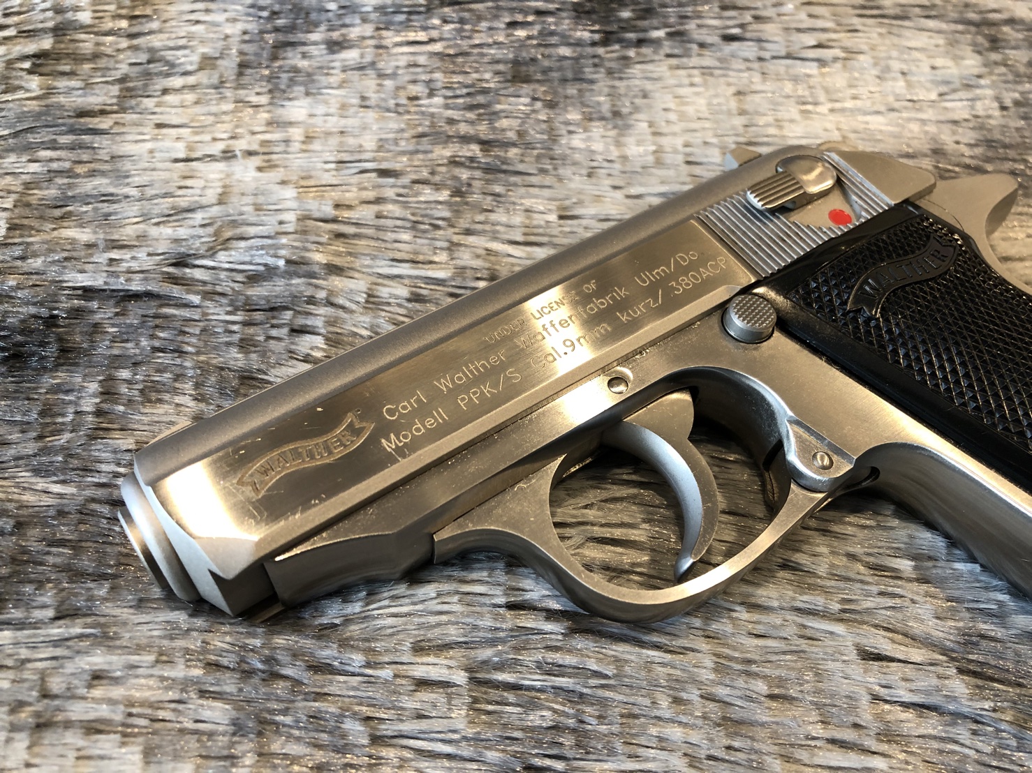 [ปืนฝากขายมือสอง] Walther PPK/S .380 สภาพดี สวยงาม เล็กเท่าฝ่ามือ ปืนประจำกายของพระเอกในหนังเรื่อง 007 เจมส์บอนด์