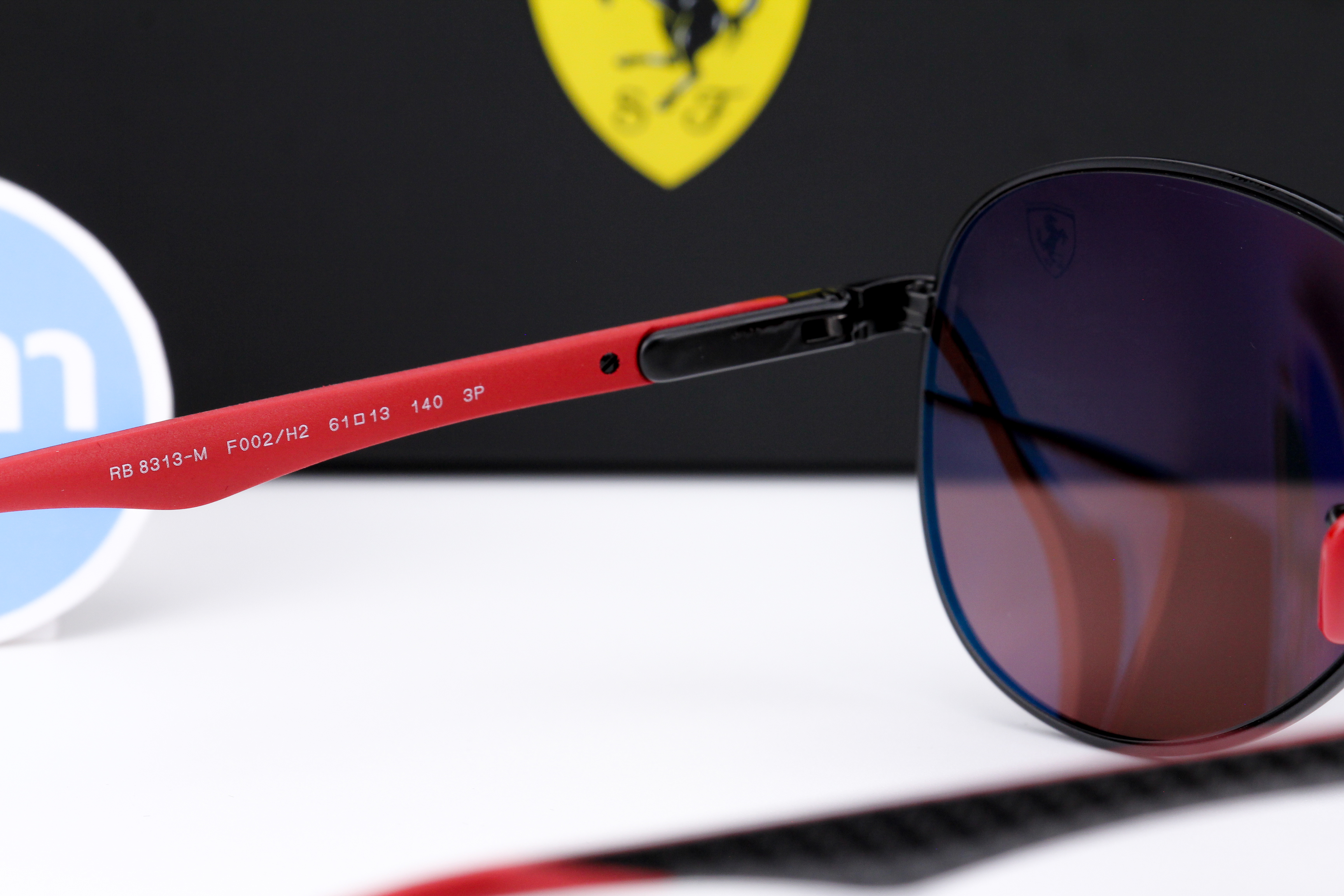 RayBan Ferrari Collection RB8313M F002H2 Polarized Lens
