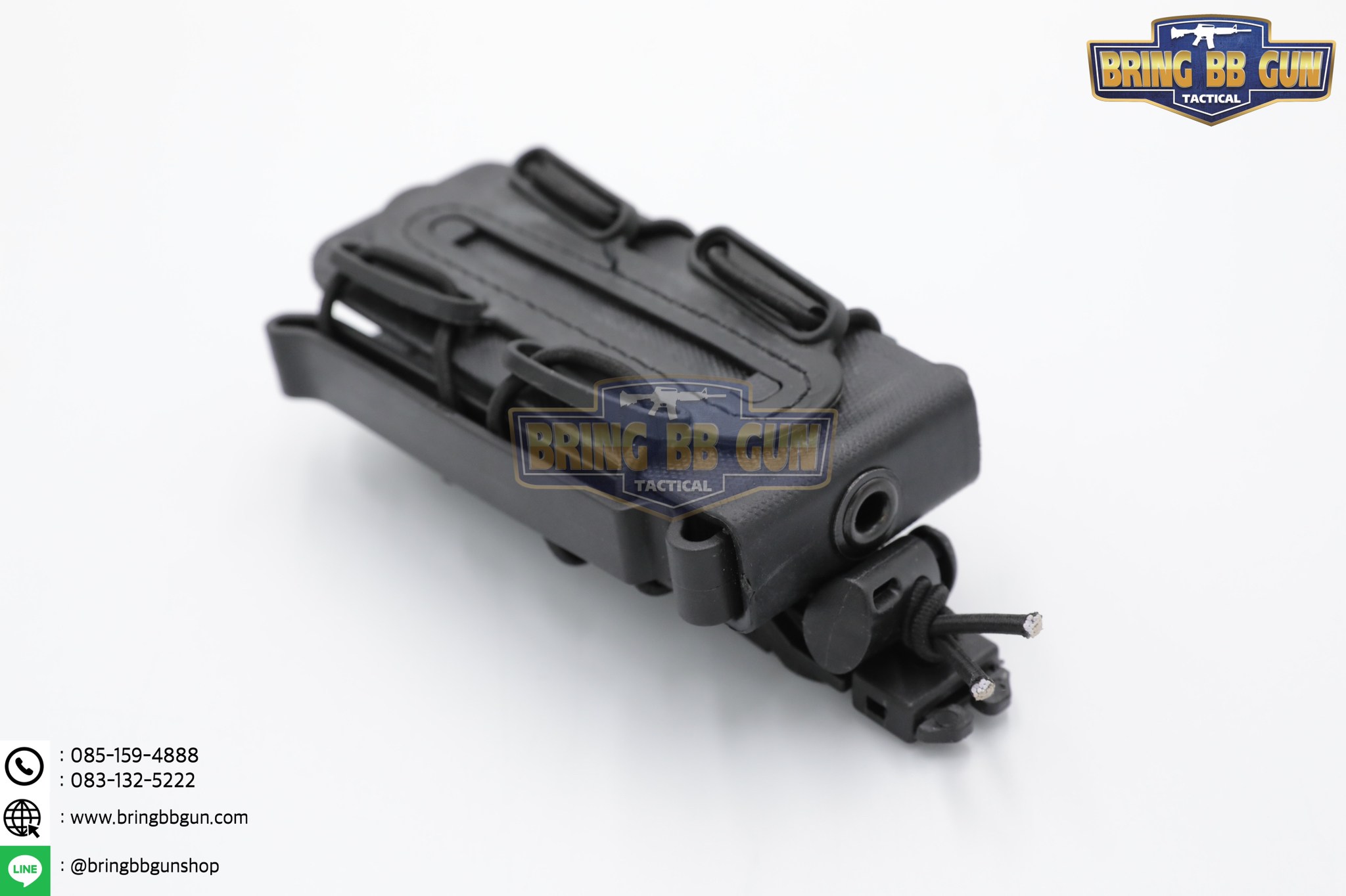 เพ้าเเม็กกาซีน Scorpion Soft Shell 9mm.&.45cal (ซองแม็กกาซีนปืนสั้น Scorpion Soft Shell) Scorpion Shape Soft Shell Magazine Pouch (9mm.&.45cal)