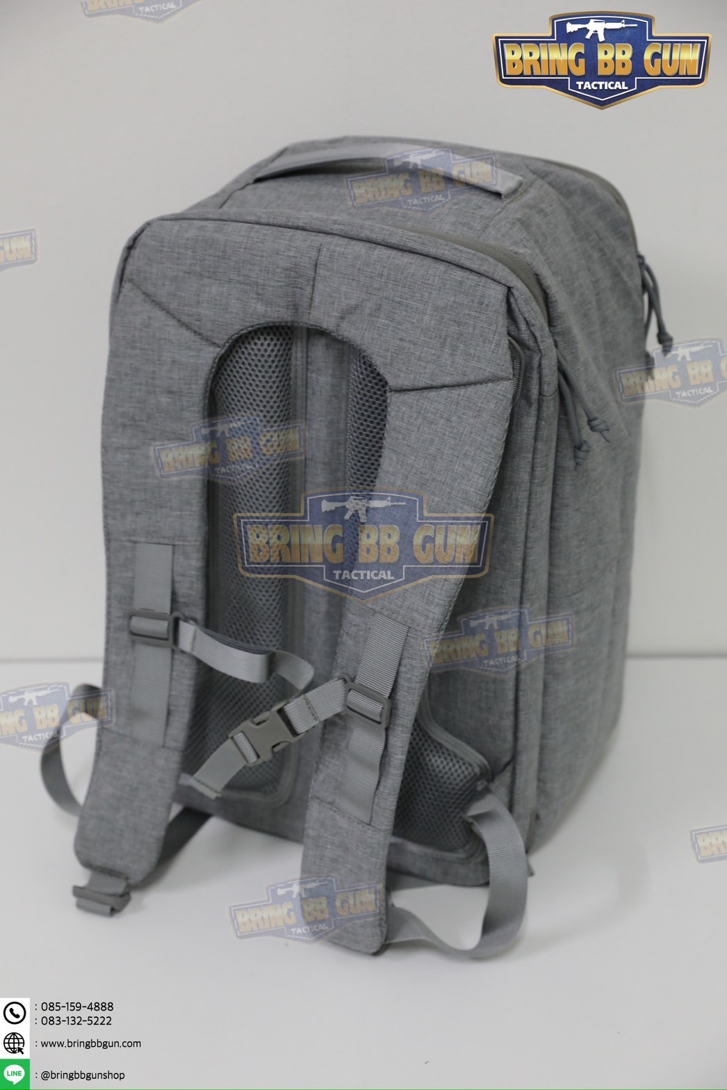 กระเป๋าเป้สะพายหลังอเนกประสงค์ สำหรับยิงปืน ยี่ห้อ Soetac (กระเป๋าสำหรับนักแข่งยิงปืน) (กระเป๋าเก็บอุปกรณ์ + ปืนสั้น) (Tactical Backpack Wargame Pack)