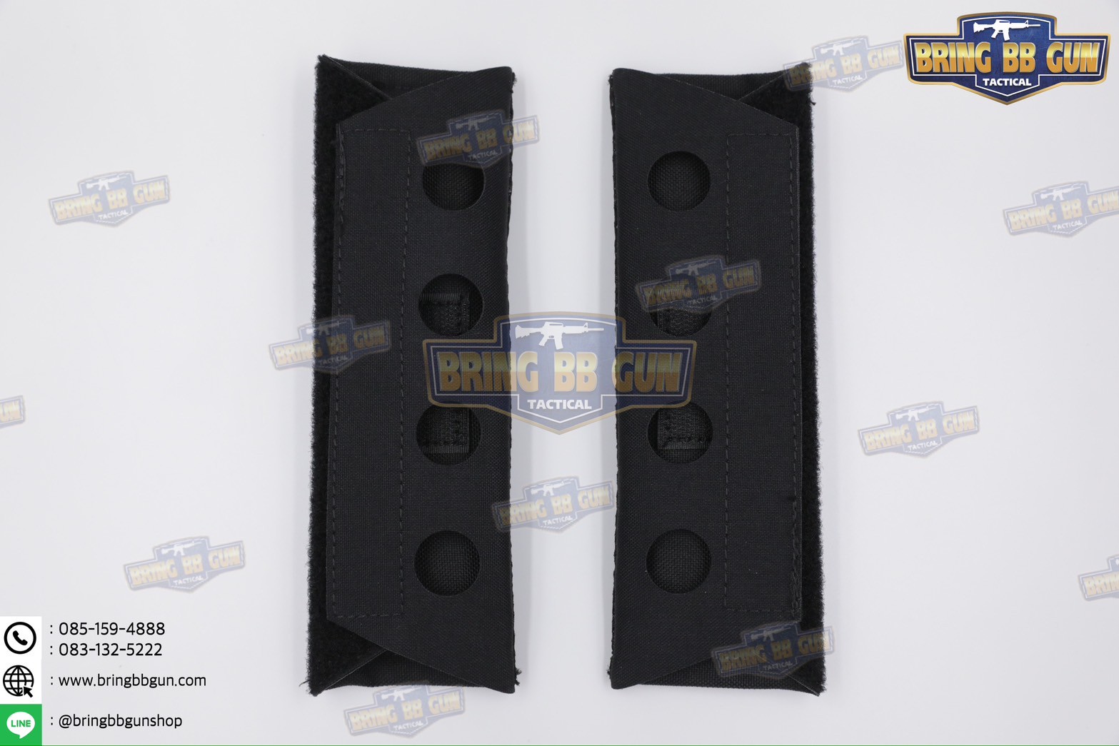 รองบ่าติดเสื้อเวส ทรง Ferro (แผ่นฟองน้ำรองบ่า) (แผ่นรองไหล่) (Shoulder Pads)