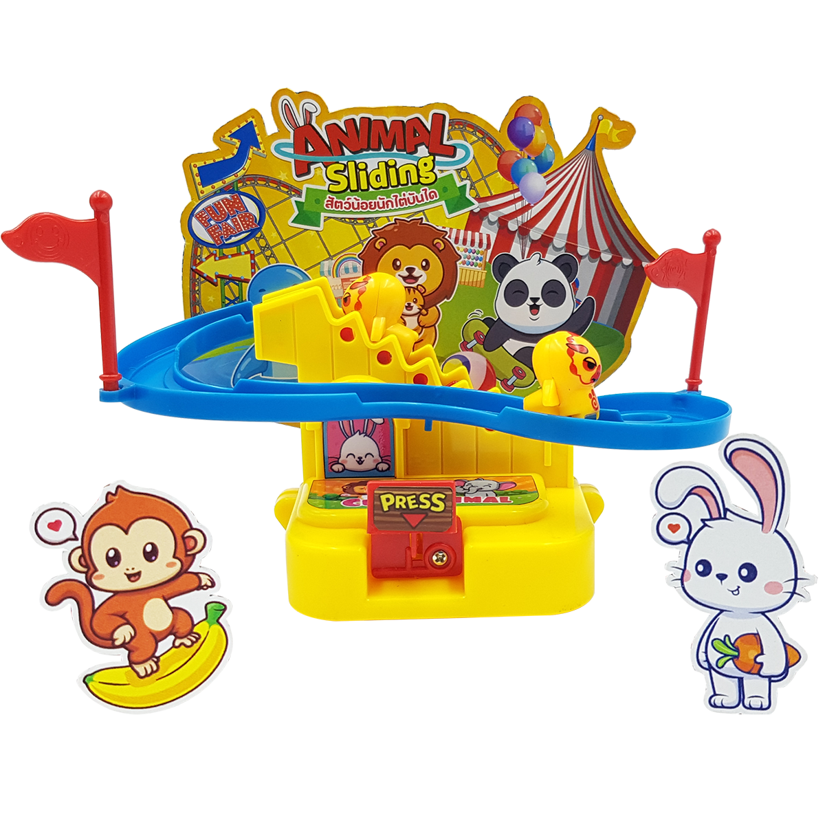 สัตว์น้อยนักไต่บันไดคละแบบ(ทางร้านขอคละสีนะคะ) ของเล่นเด็ก ของเล่นเสริมพัฒนาการ T001-JM001108B0 - 6267993433367