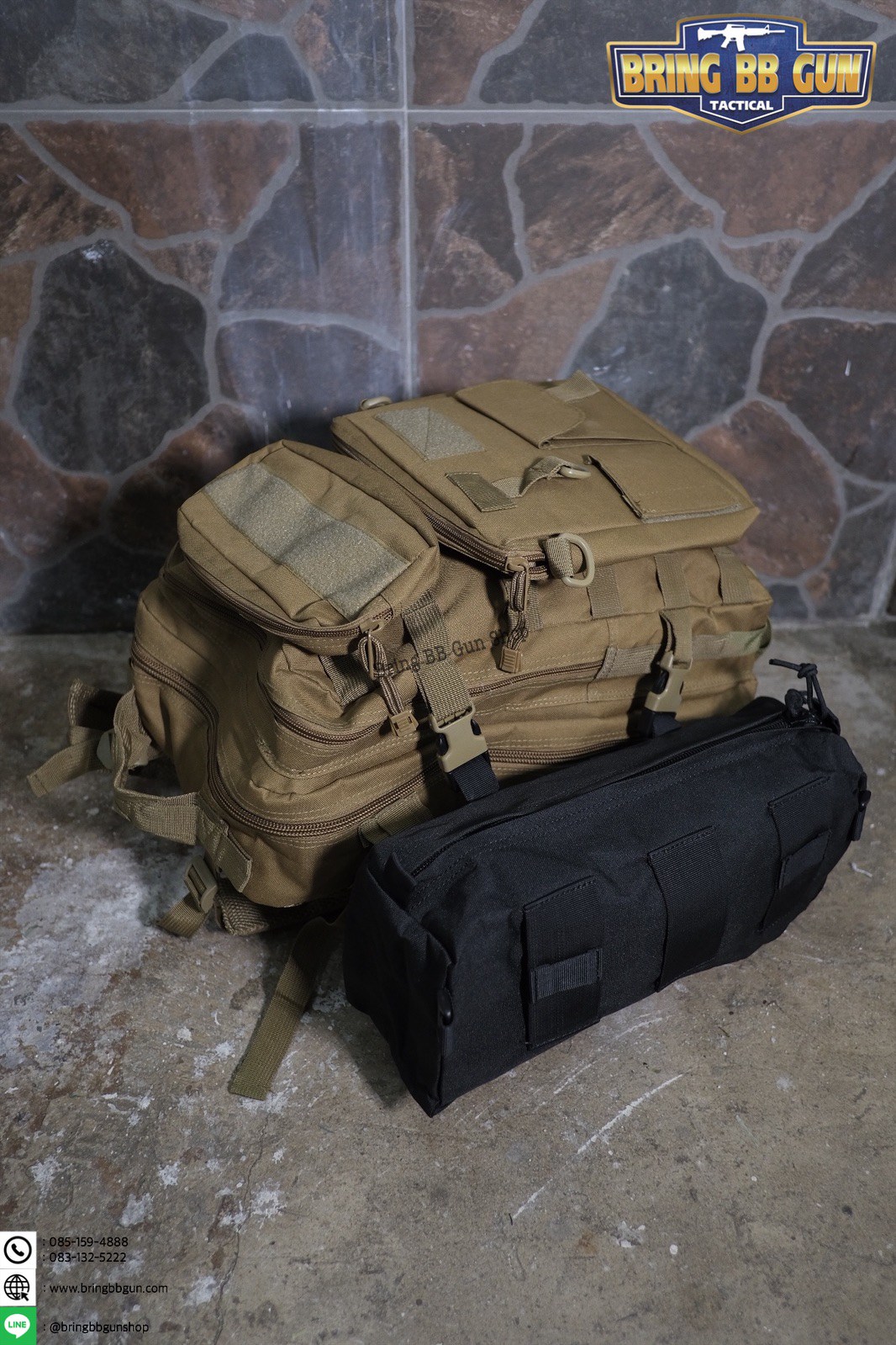 กระเป๋าเสริมติดเสื้อเวส อเนกประสงค์ B01