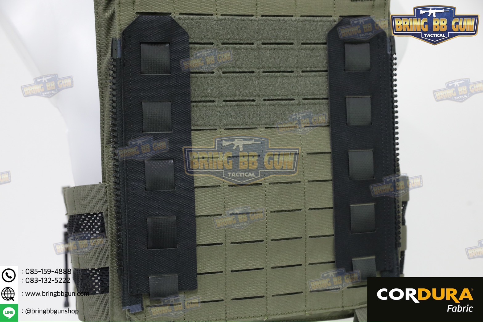 Zip-On Panel Adapter แผงซิปเสริมสำหรับเสื้อเวส