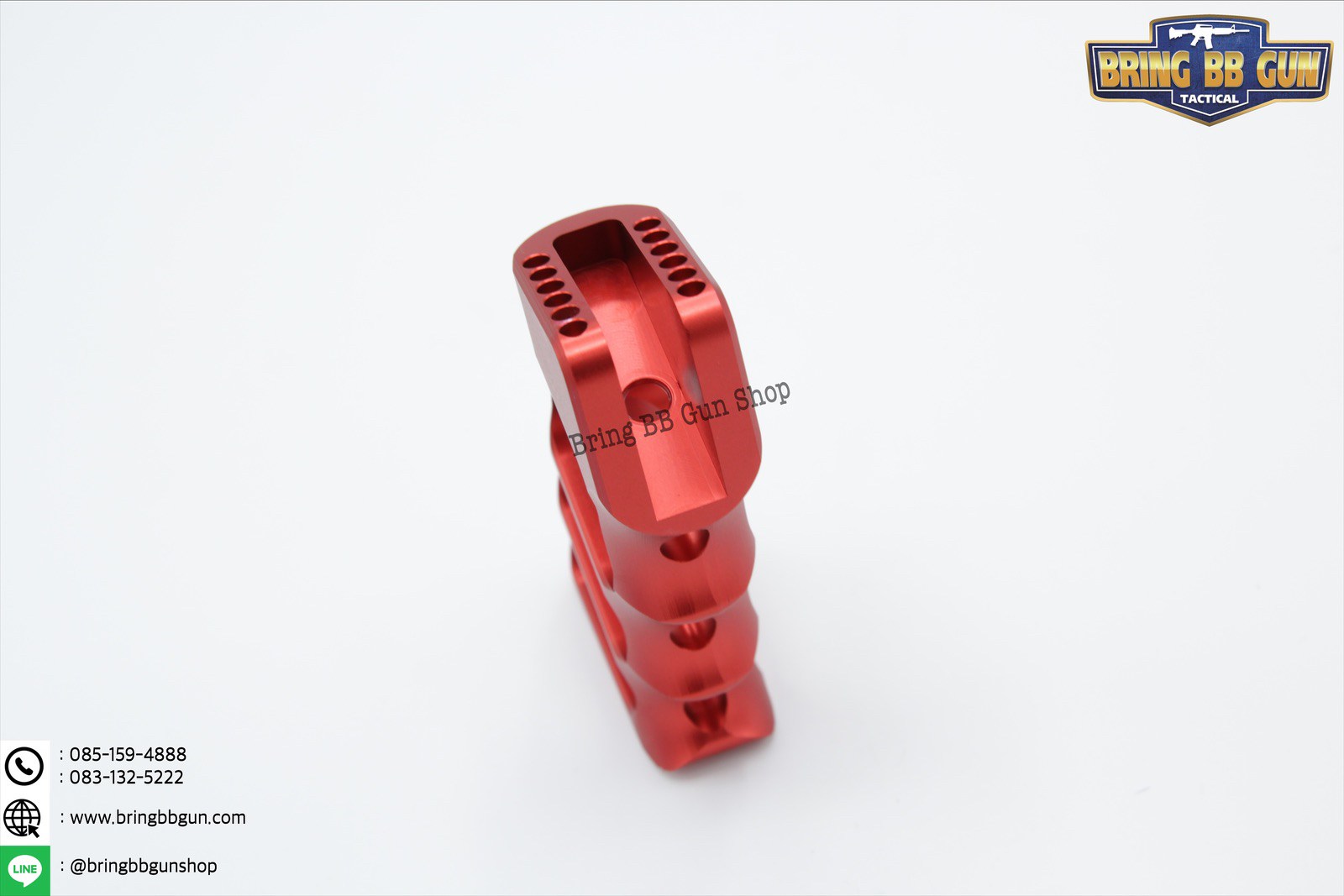 กริ๊ปมือหลัง งานCNC ยี่ห้อ 5KU (กริ๊ปมือแก็ส) น้ำหนัก : 122 กรัม สำหรับปืน : ตระกูล M4/M16,AR15,AR9,Derya MK12