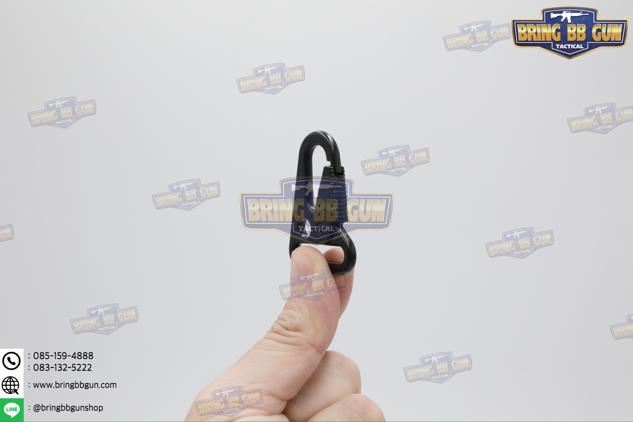 ตะขอปากนกอินทรีย์ (ตะขอพวงกุญแจ) (HK Sling Hook) (HK hook โลหะ) (military grade clip)