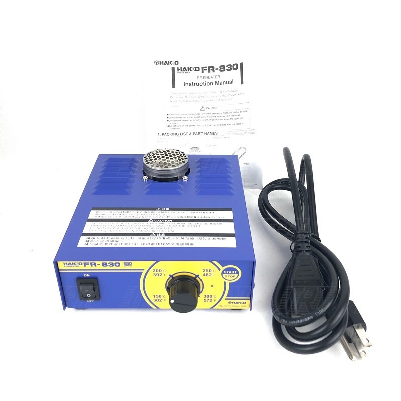 เครื่องอุ่นบอร์ด FR-830 | HFR830-05 | HAKKO FR-830 (220V) | พร้อมกล่องอุปกรณ์ | ของแท้100% | JAPAN
