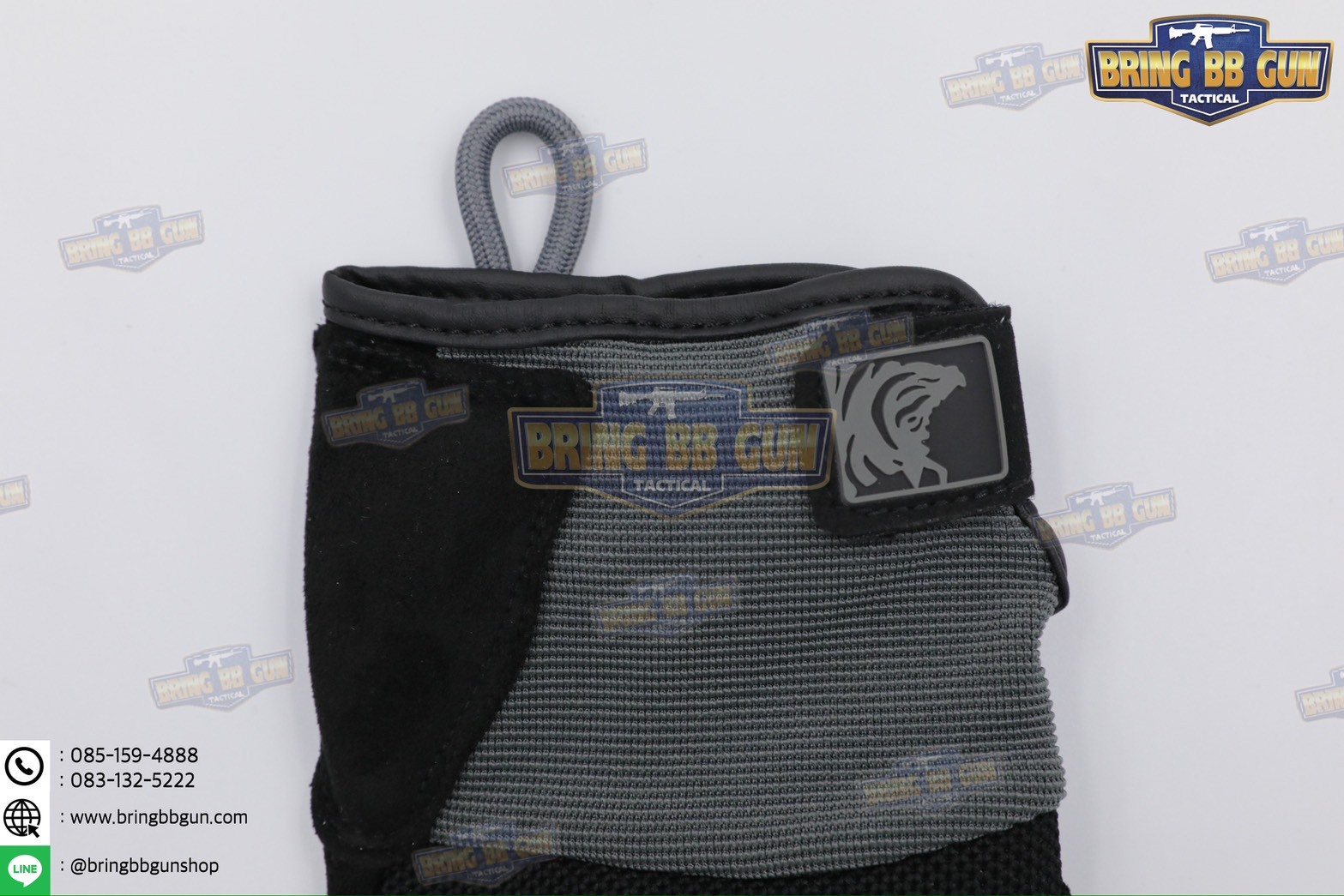 ถุงมือเต็มนิ้ว ทรง Alpha (Tactical Glove) (ถุงมือหมูป่า) (Full Dexterity Tactical Glove)