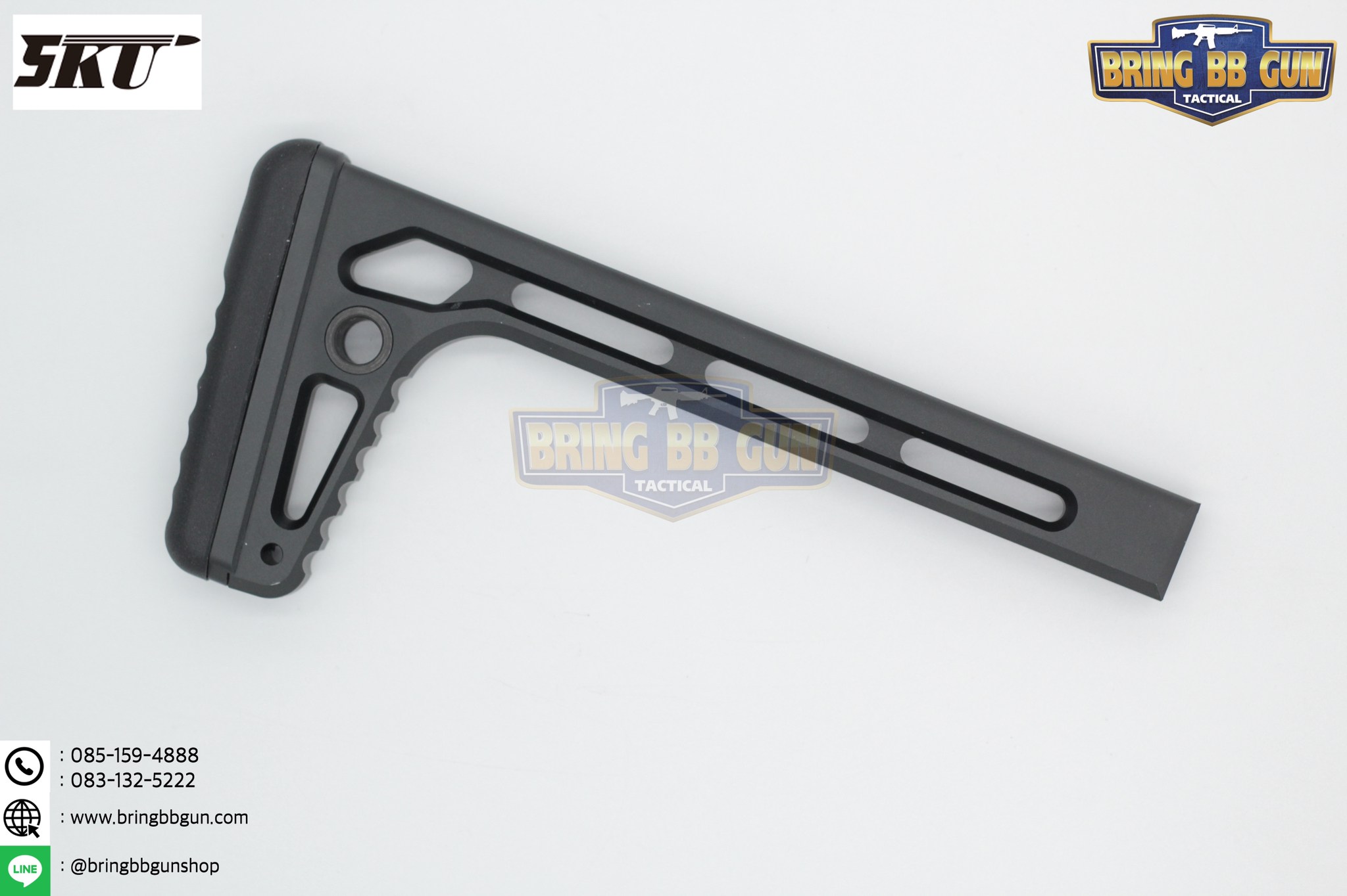 พานท้ายปืนแบบพับได้ ยี่ห้อ 5KU รุ่น Minimalist Folding Stock