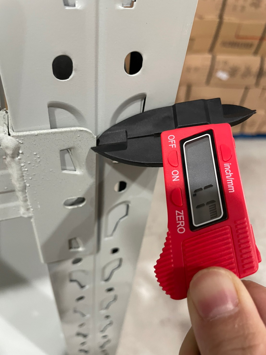 ชั้นวางเหล็ก Micro Rack W150 x D60 x H200 cm. สีขาว(อมเทา)