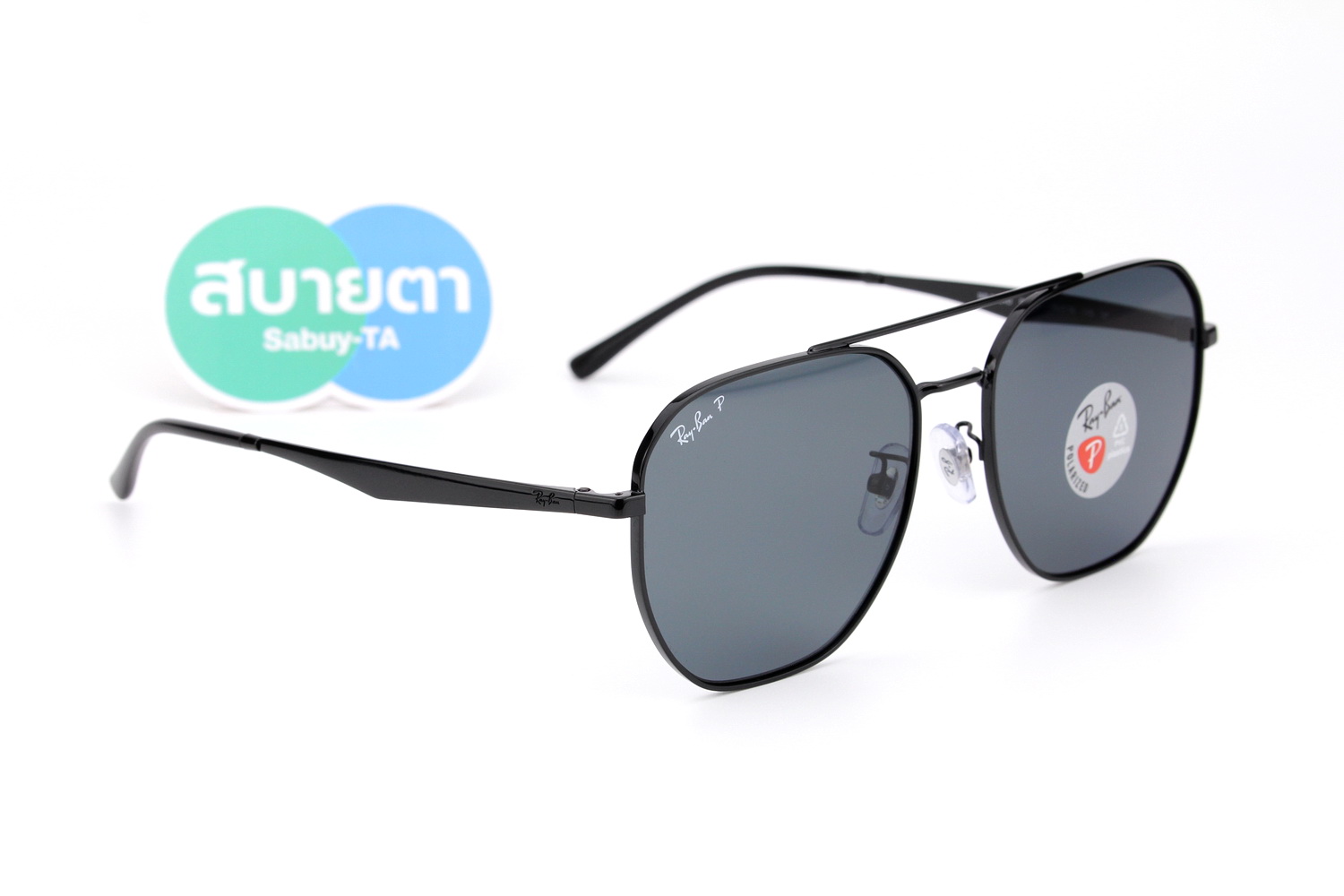 RayBan RB3724D 002/81 Polarized Lens