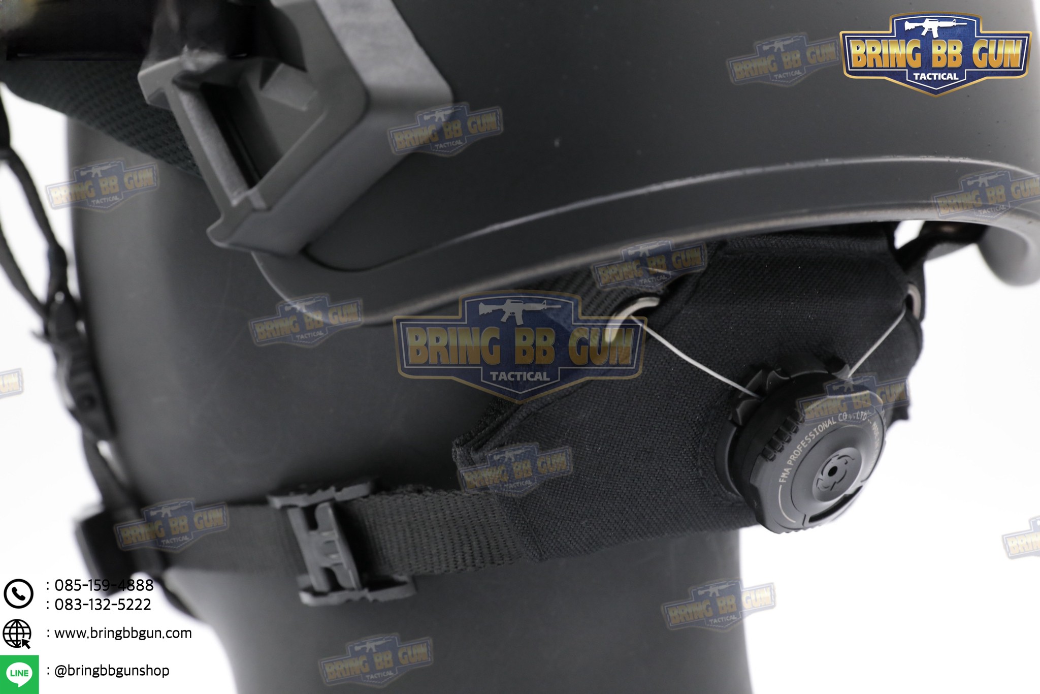 สายรัดคางปรับได้ ทรง EXFIL 3.0 (Exfil Helmet Boltless FIT Retention System) (EXFIL Tactical Helmet Suspension Hanging Strap BOA System Strap) (Team Wendy)