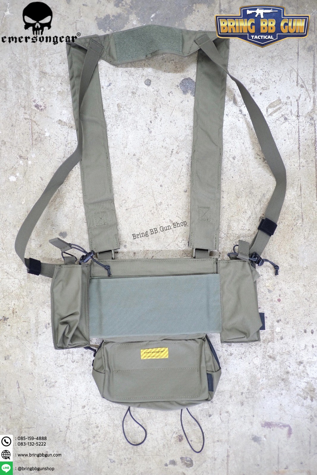 Micro Fight Chissis MK3 Chest Rig ยี่ห้อ Emerson