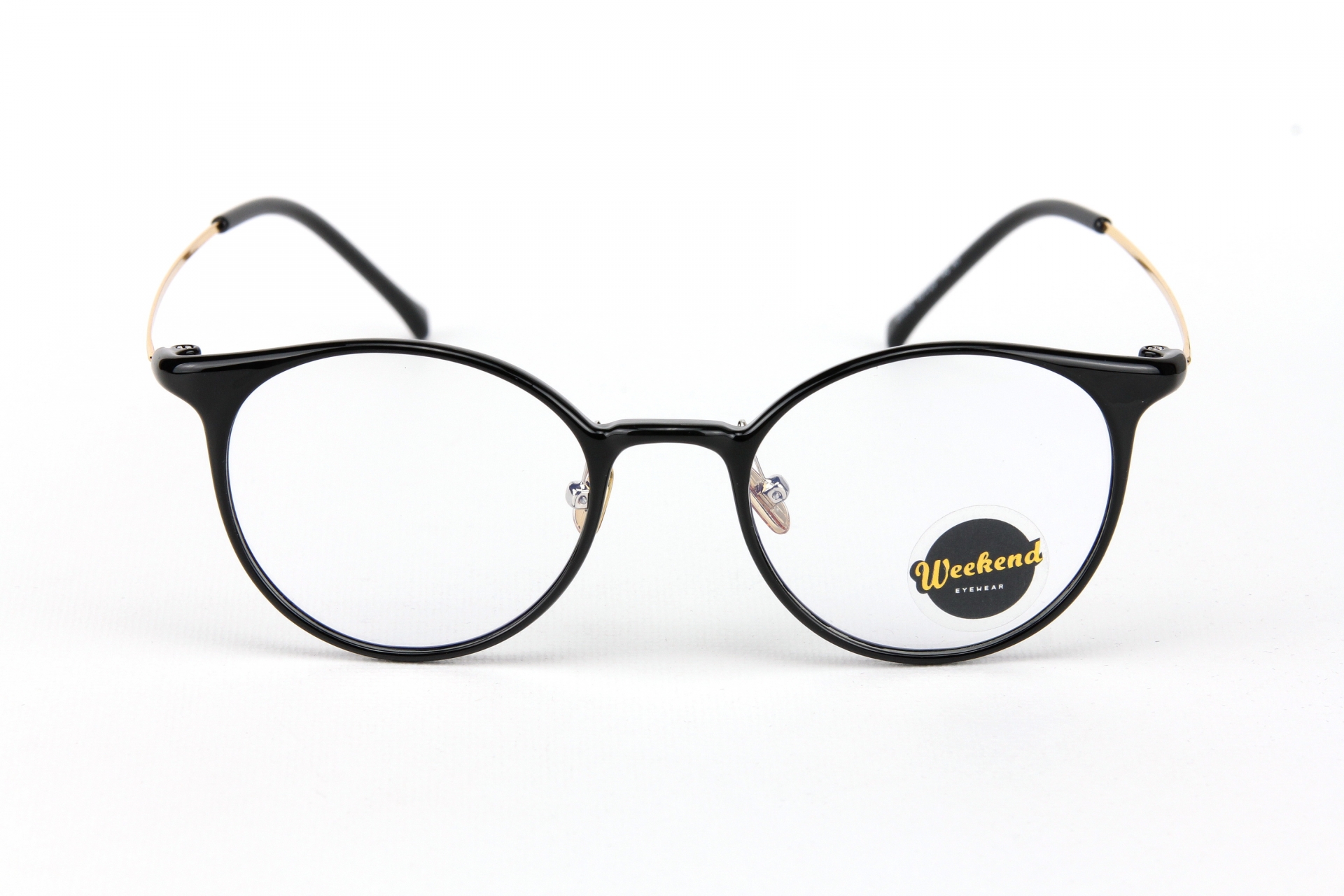 กรอบแว่นสายตา Weekend 80033 A1 Shiny Black