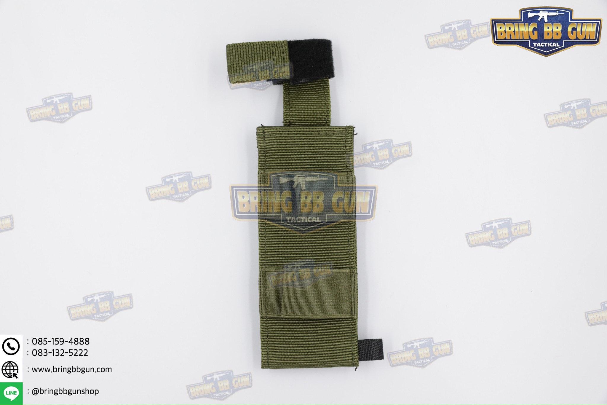 เพ้าผ้าใส่สายห้ามเลือด และ กรรไกรสนาม แบบเปลือย (ซองผ้าใส่ทูนิเก้+กรรไกรสนาม)