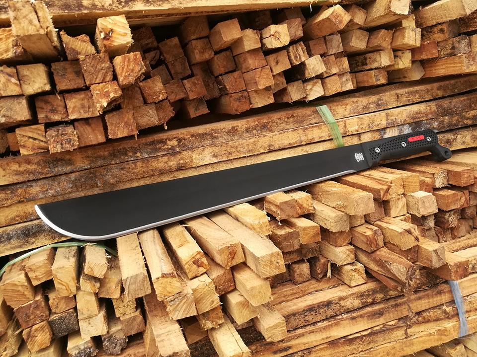 สิงห์ระเริงป่า ใบยาว 18 นิ้ว รุ่นตัวยอดนิยม เป็นงานHandmade by PPKNIFE