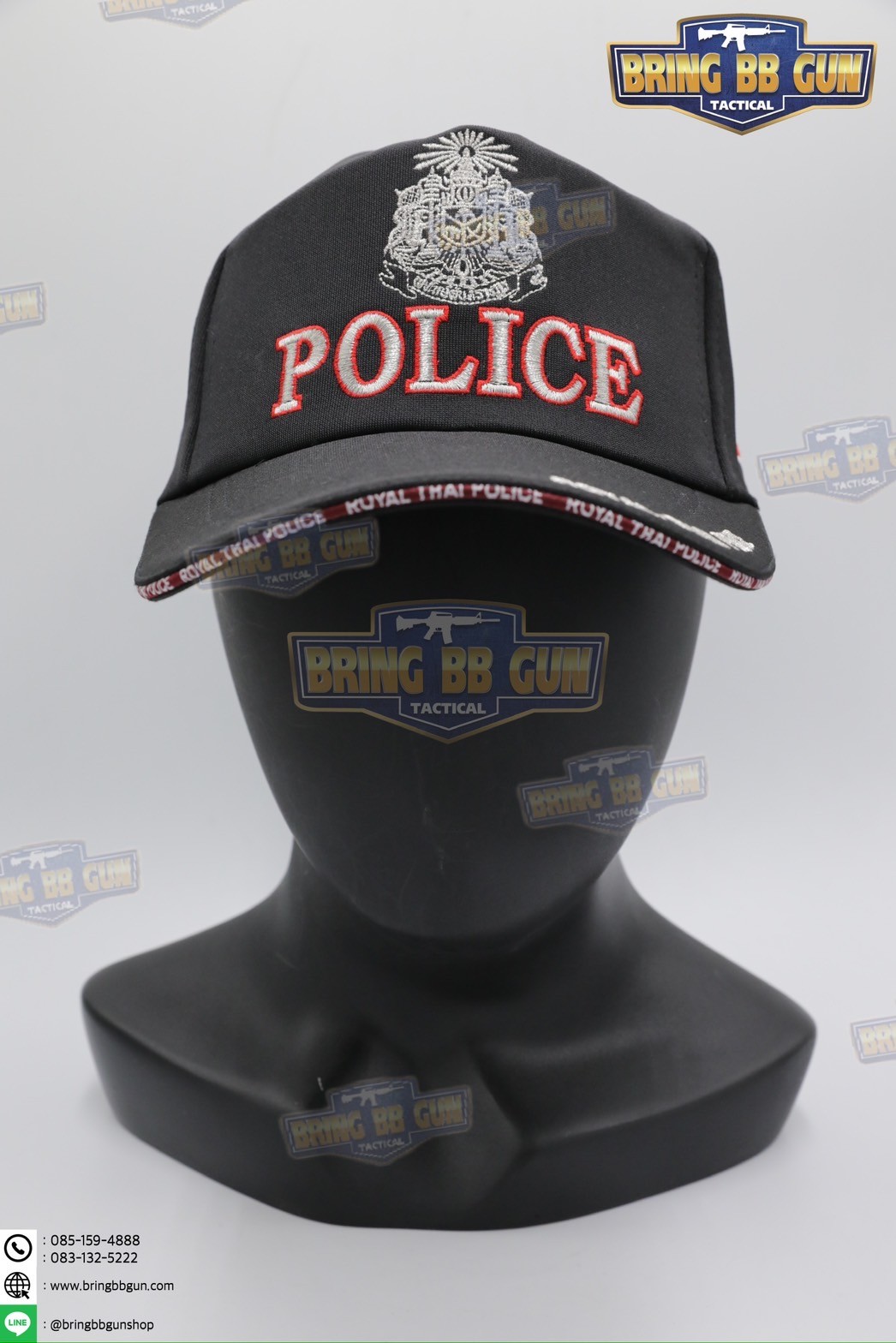 หมวกแก๊ปปักลายหน่วยงานต่าง เกรดพรีเมี่ยม (Version 1) Cap