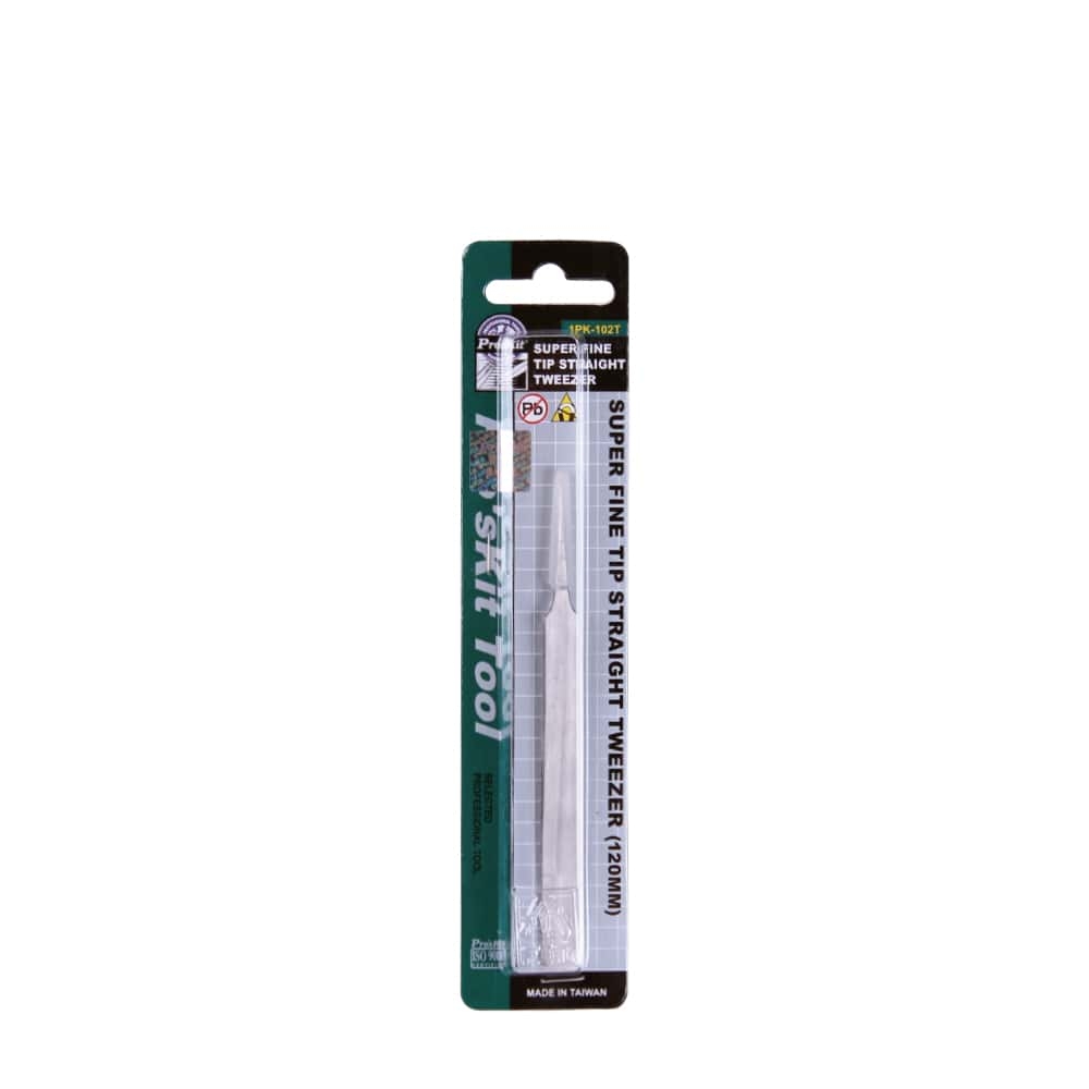 ปากคีบปลายแหลมกันแม่เหล็ก 1PK-102T PRO SKIT