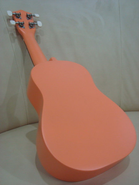 อคูเลเล่ UKULELE ยี่ห้อ AJA MAONA ของใหม่ ขนาด Soprano รุ่น UK21L-ORG สีส้ม เสียงดี ขายถูก