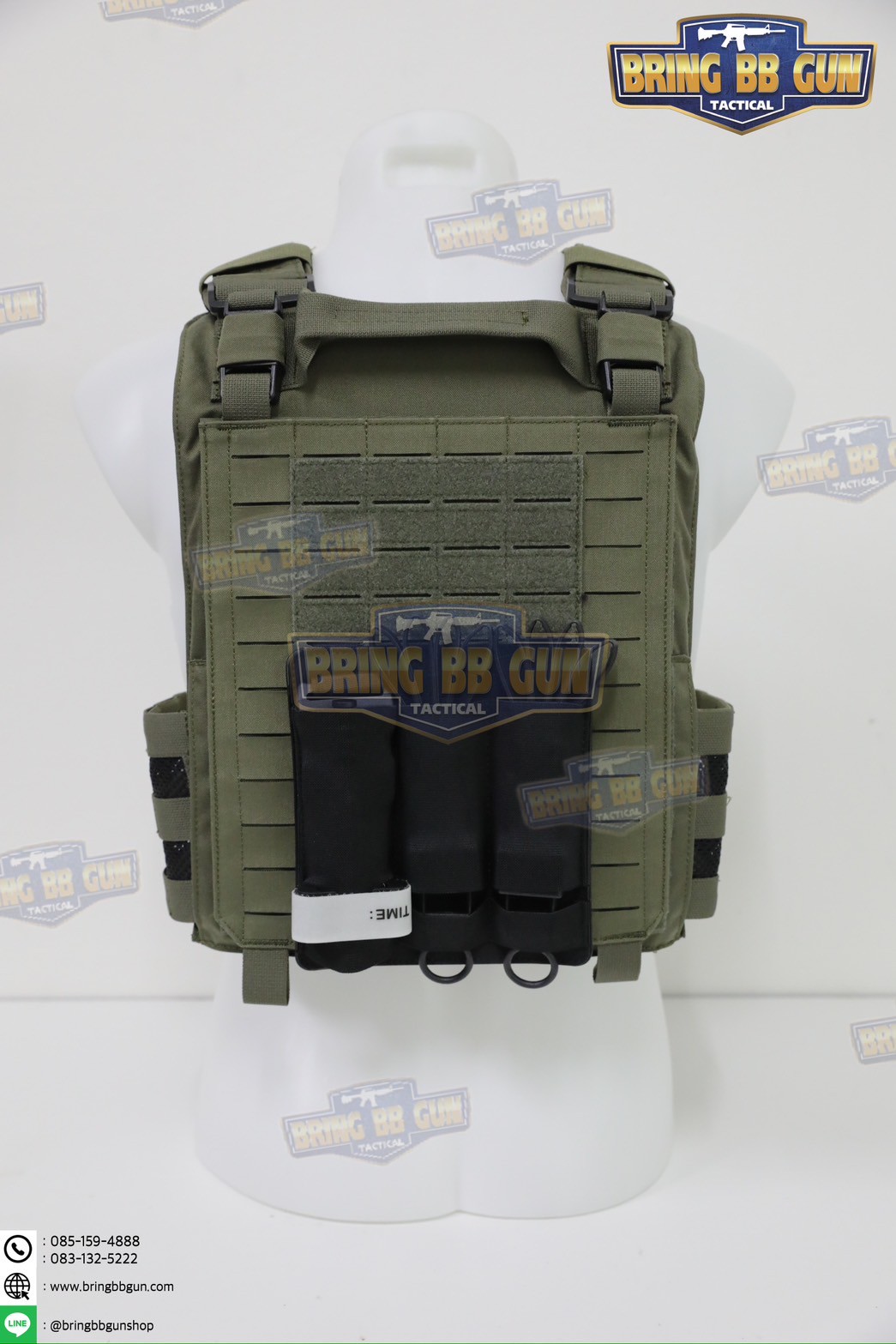 เพ้าเก็บ Cable Ties/สายTQ ติดหลังเสื้อเวส (Plastic Cable Ties Fastener)