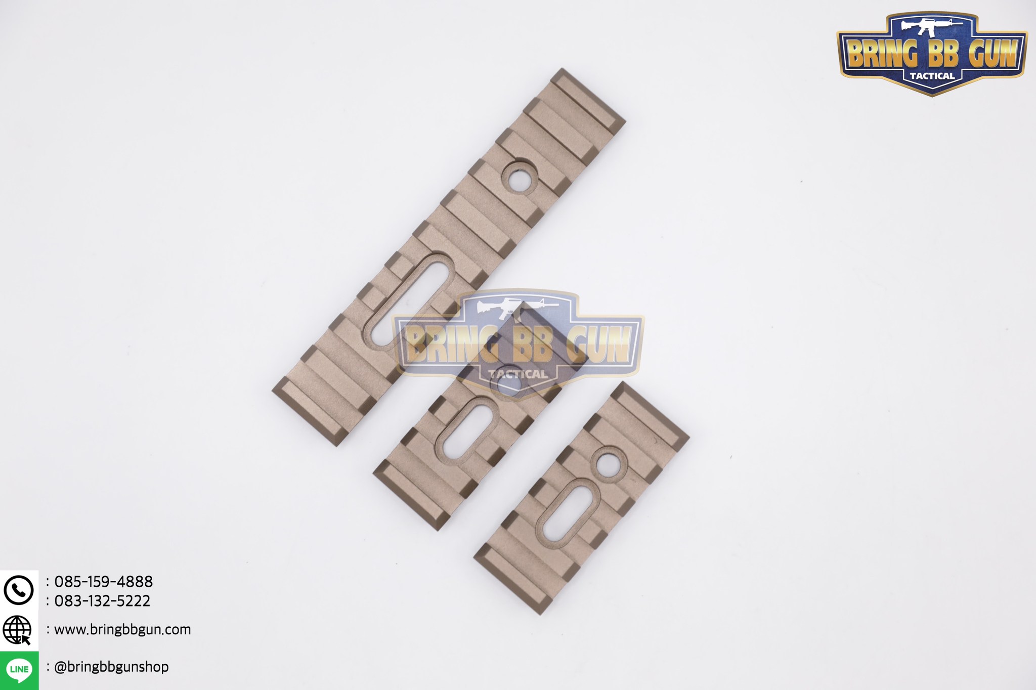 รางเสริม Magpul MOE รุ่นโลหะ (3ชิ้น)