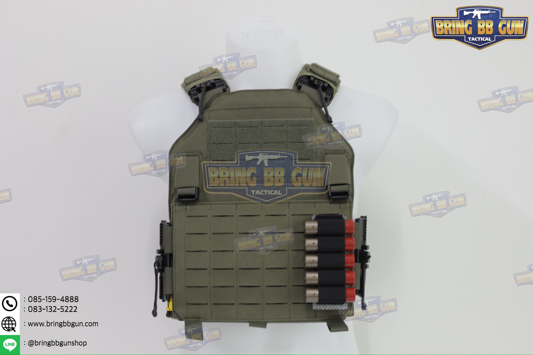 Knight Shotgun Hanging Sticker แผงกระสุนลูกซอง ติดMolle