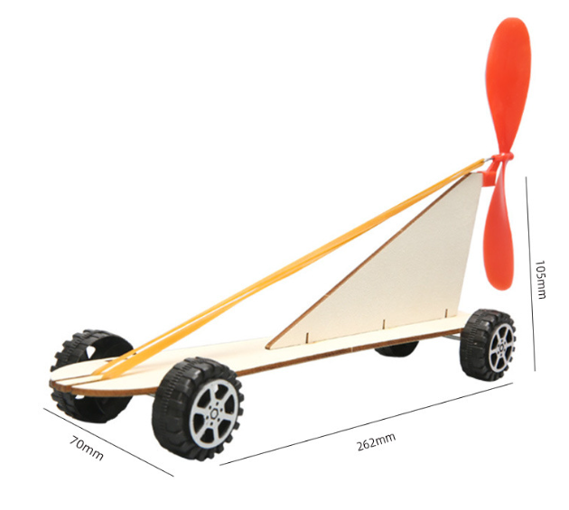 ชุด STEM แบบ DIY : รถพลังงานยาง