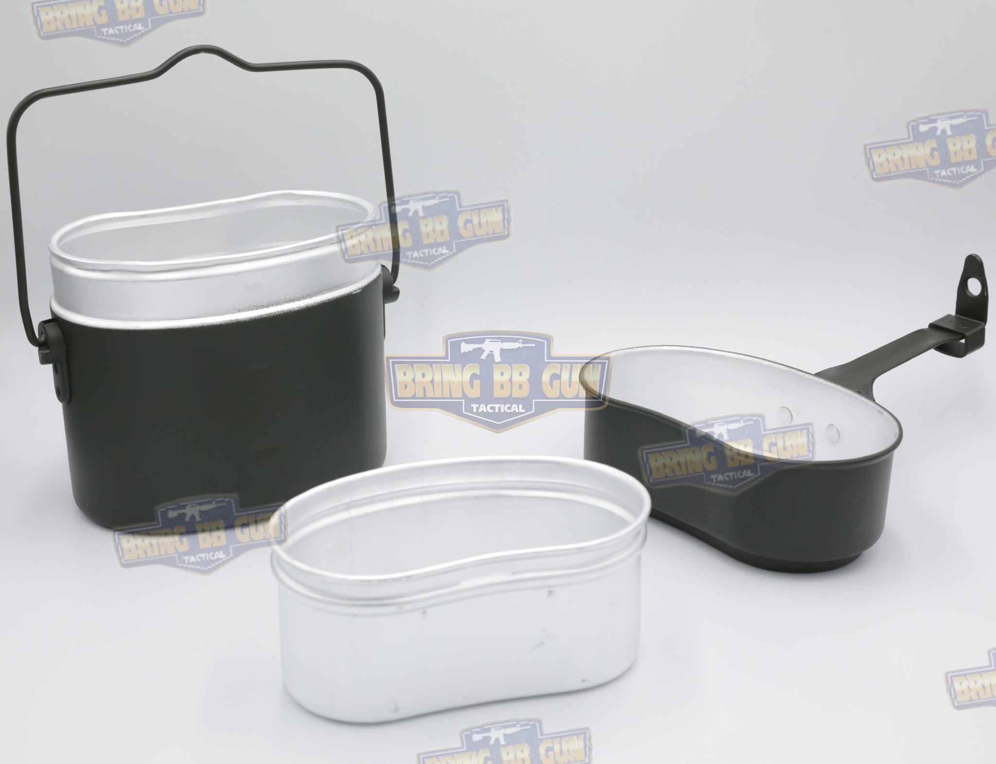 หม้อสนาม (ทรงเยอรมัน) (หม้อสนาม ทบ.) (หม้อสนามอเนกประสงค์) (เดินป่า)(เข้าค่าย)(Camping) (ทหารพราน)(ลาดตระเวน)(เขาชนไก่)