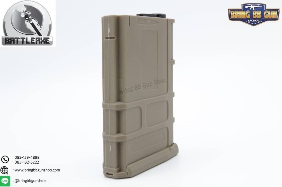 แม็กกาซีน M4 แบบปั่น ทรง P-mag (สั้น) (P-mag Mid-cap magazine)