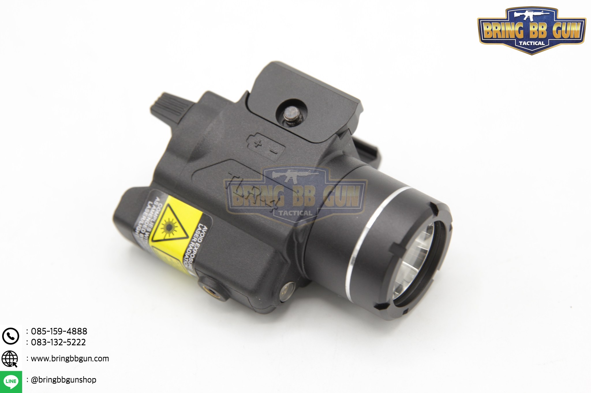 ไฟฉายและเลเซอร์(สีแดง)ติดปืนสั้น ยี่ห้อStreamlight รุ่นTLR-4