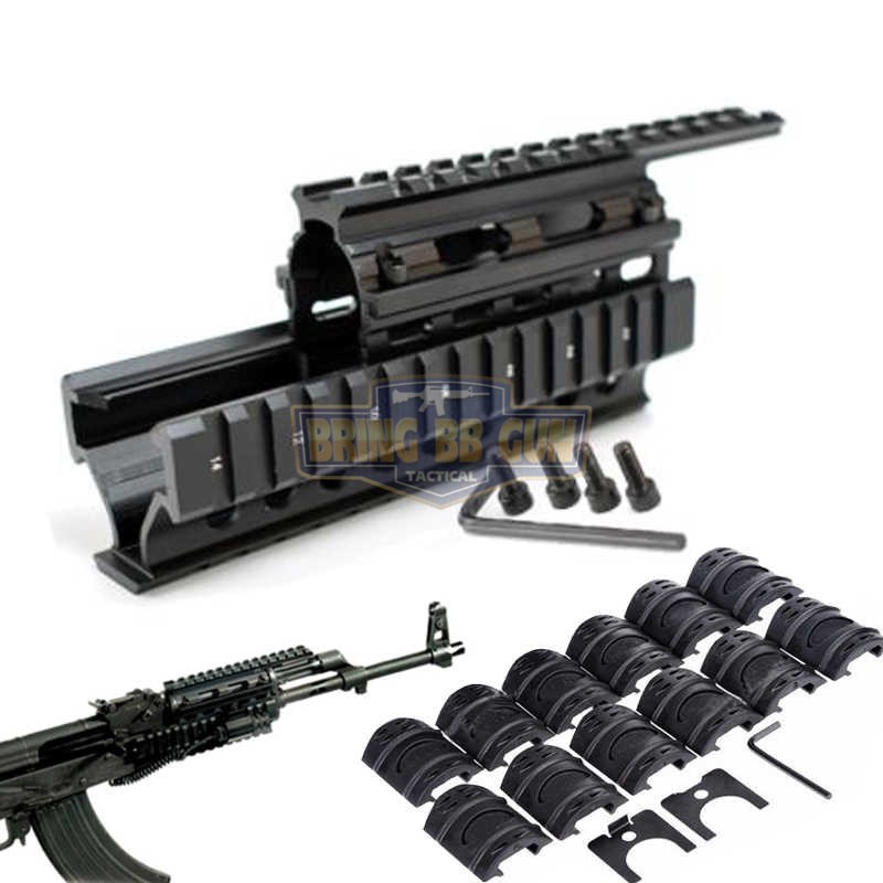 ชุดหน้าRISQuad สำหรับ AK47/AK74 (AK Handguard RIS Quad Rail System)