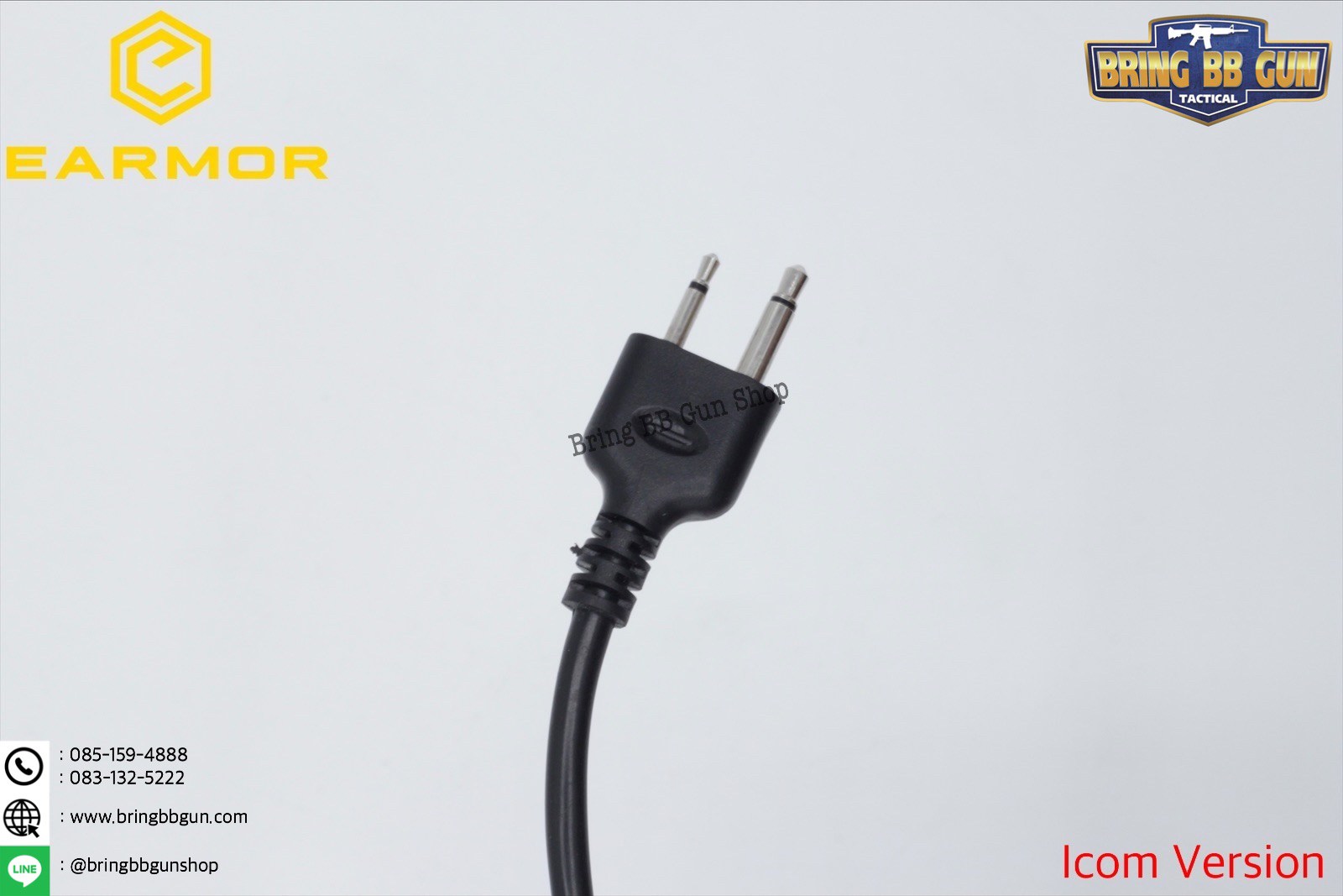 สายPTT ยี่ห้อ Earmor (สาย Push to Talk)